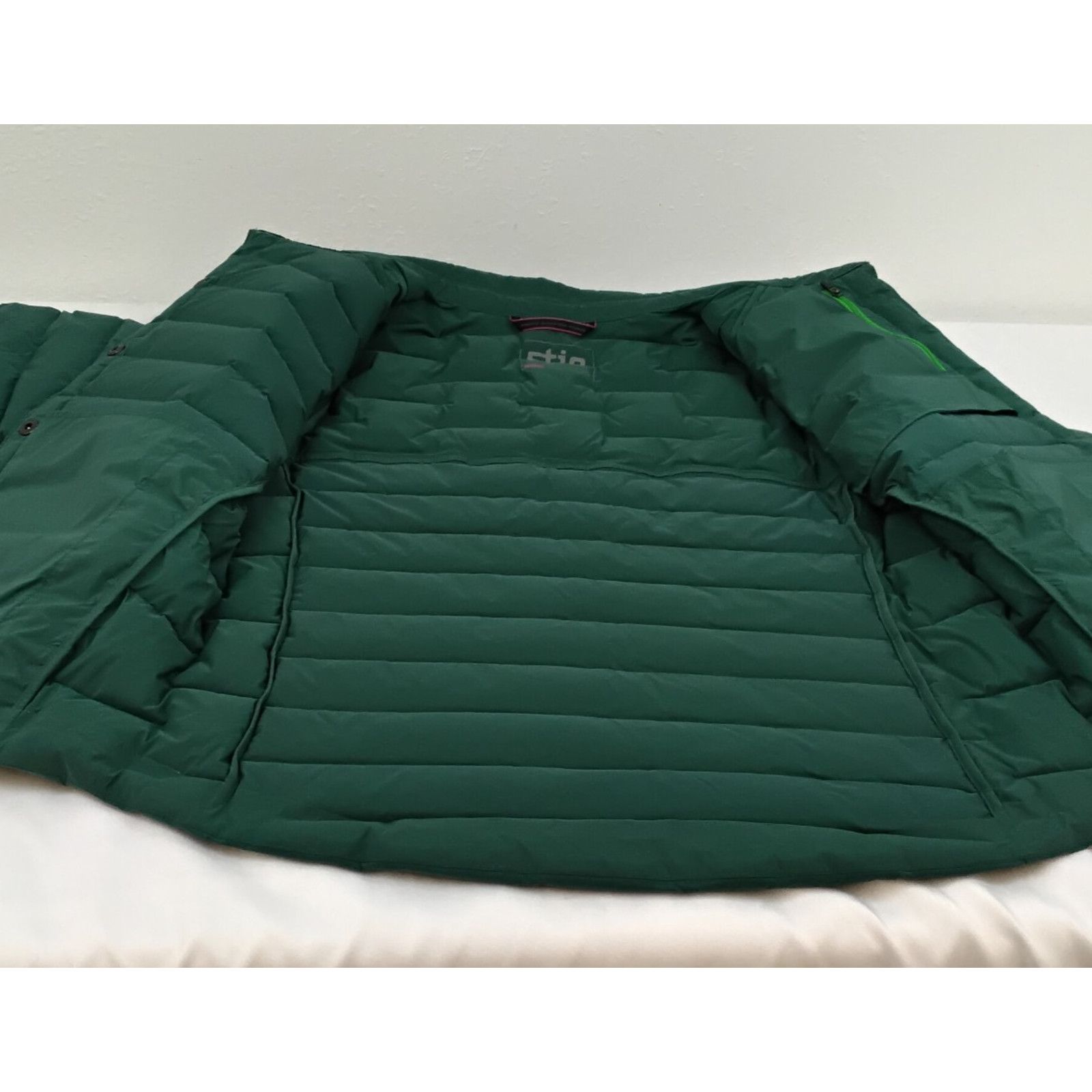 Stio Stio Down Jacket Women's M Green Collared Puffer Shacket Size M / US 6-8 / IT 42-44 - 6 Thumbnail