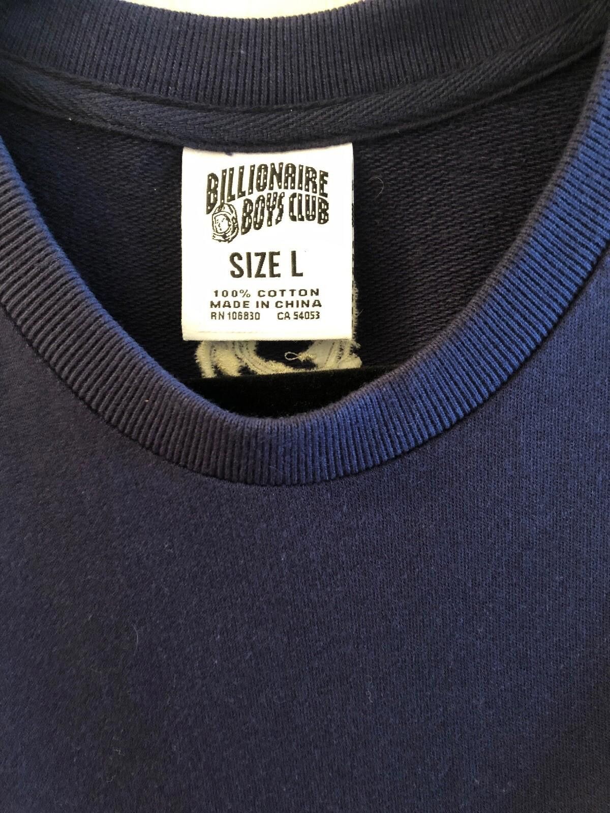 Billionaire Boys Club Billionaire Boys Club Tshirt Peacoat Brand New MSRP $70 Size US L / EU 52-54 / 3 - 3 Thumbnail