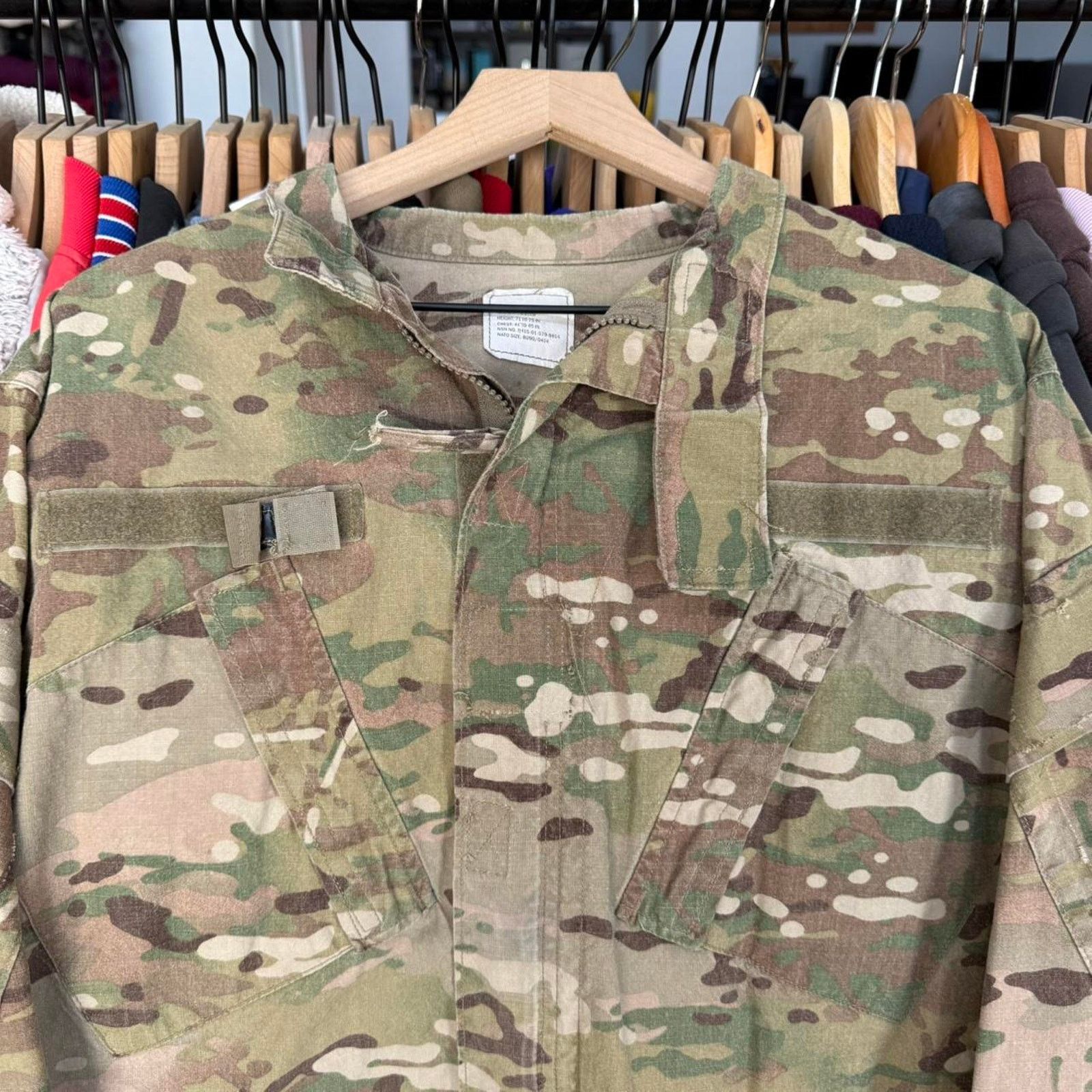 Other Vintage Y2K Military Light Camo Jacket Size US L / EU 52-54 / 3 - 2 Thumbnail