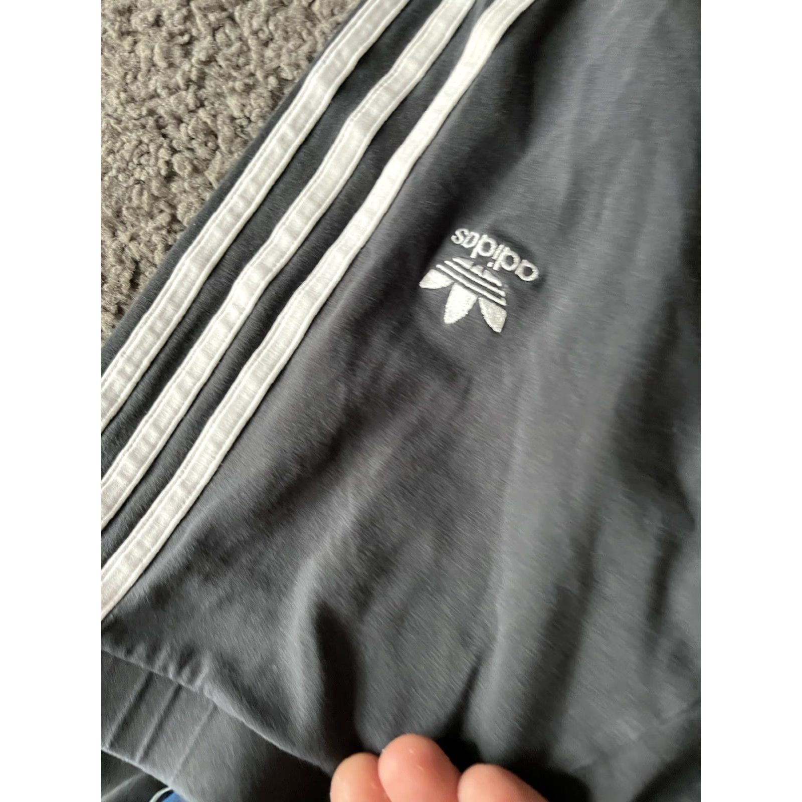 Adidas Adidas Climalite Black Fleece Womens Small Distressed Leggings Pants Sleeves Not Applicable Size 28" / US 6 / IT 42 - 3 Thumbnail