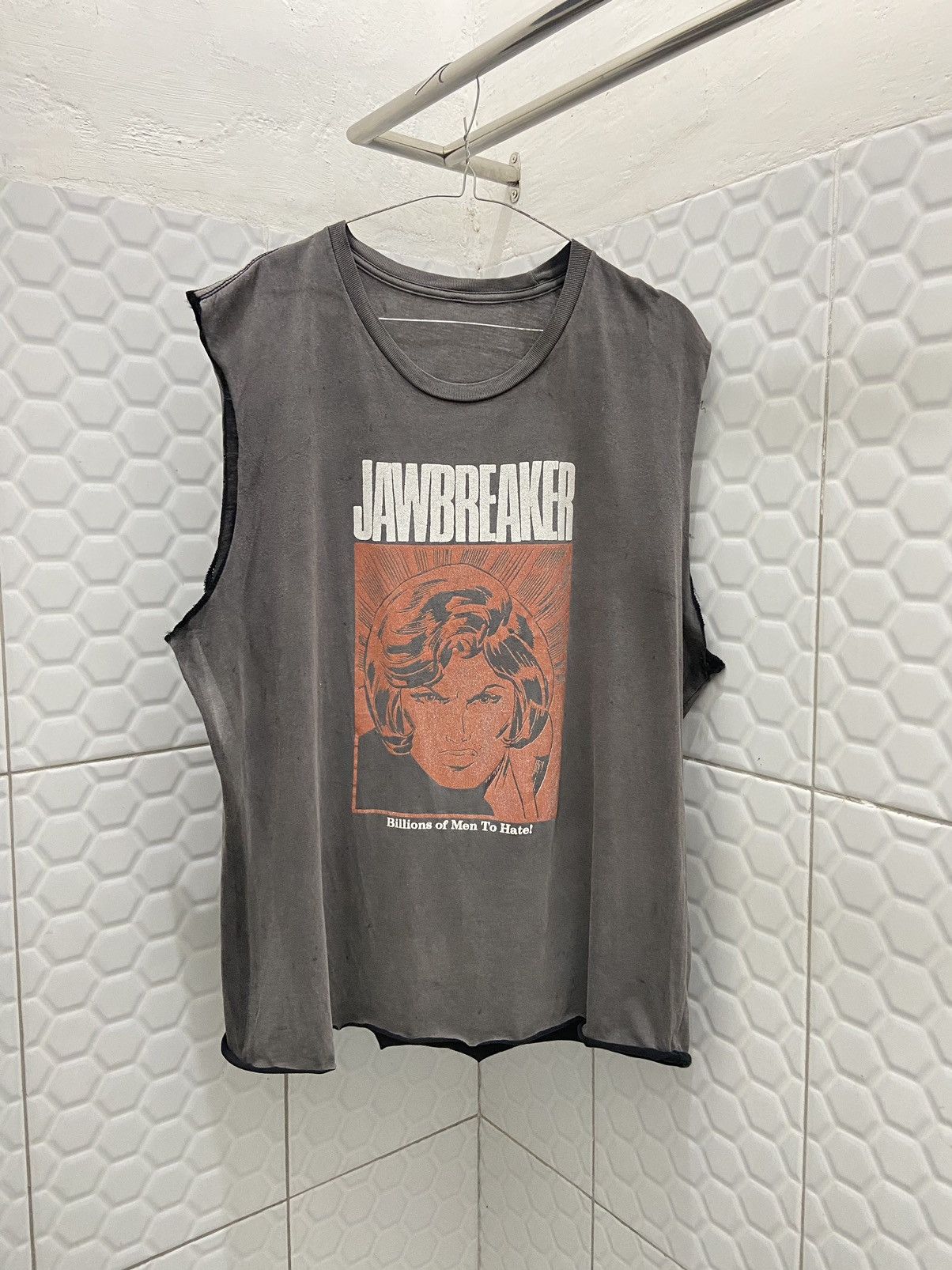 Band Tees × Vintage Vintage Jawbreaker - Thrashed & Sun Faded Size US L / EU 52-54 / 3 - 1 Thumbnail