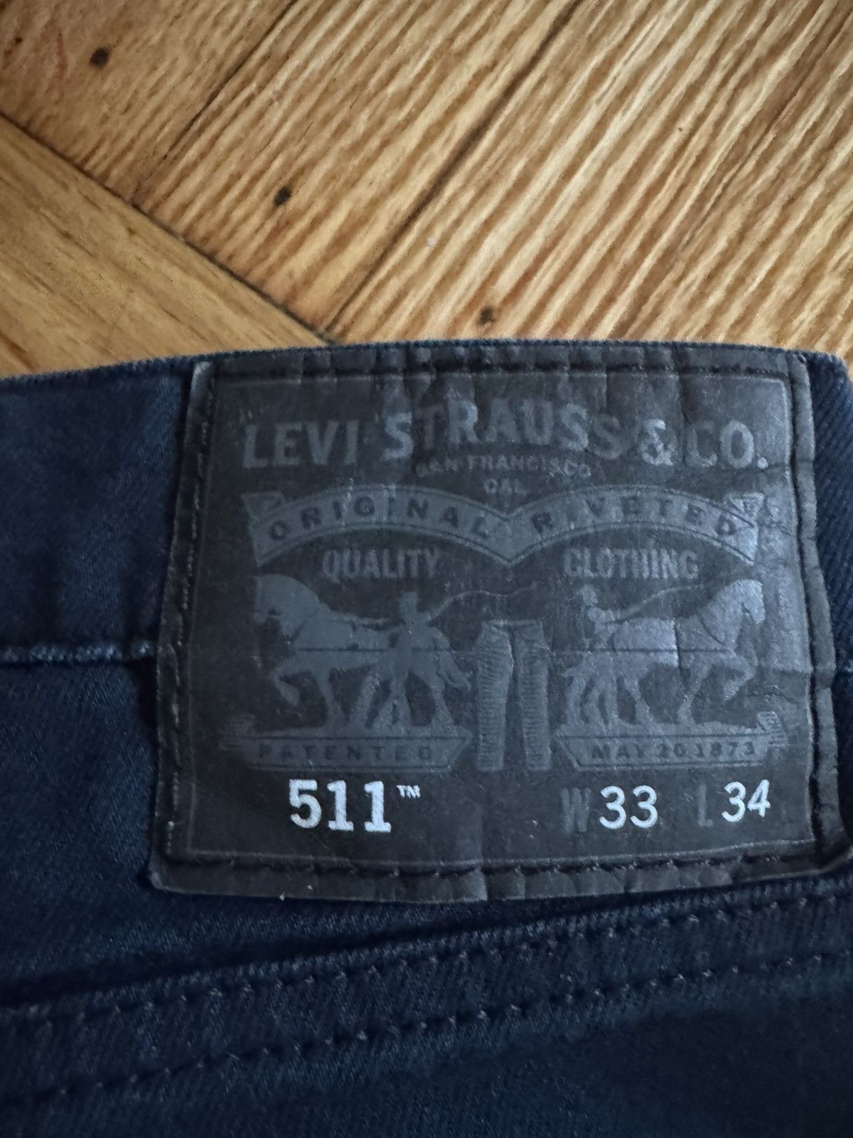 Levi's blue vintage levi slim fit dress pants Size US 34 / EU 50 - 3 Thumbnail