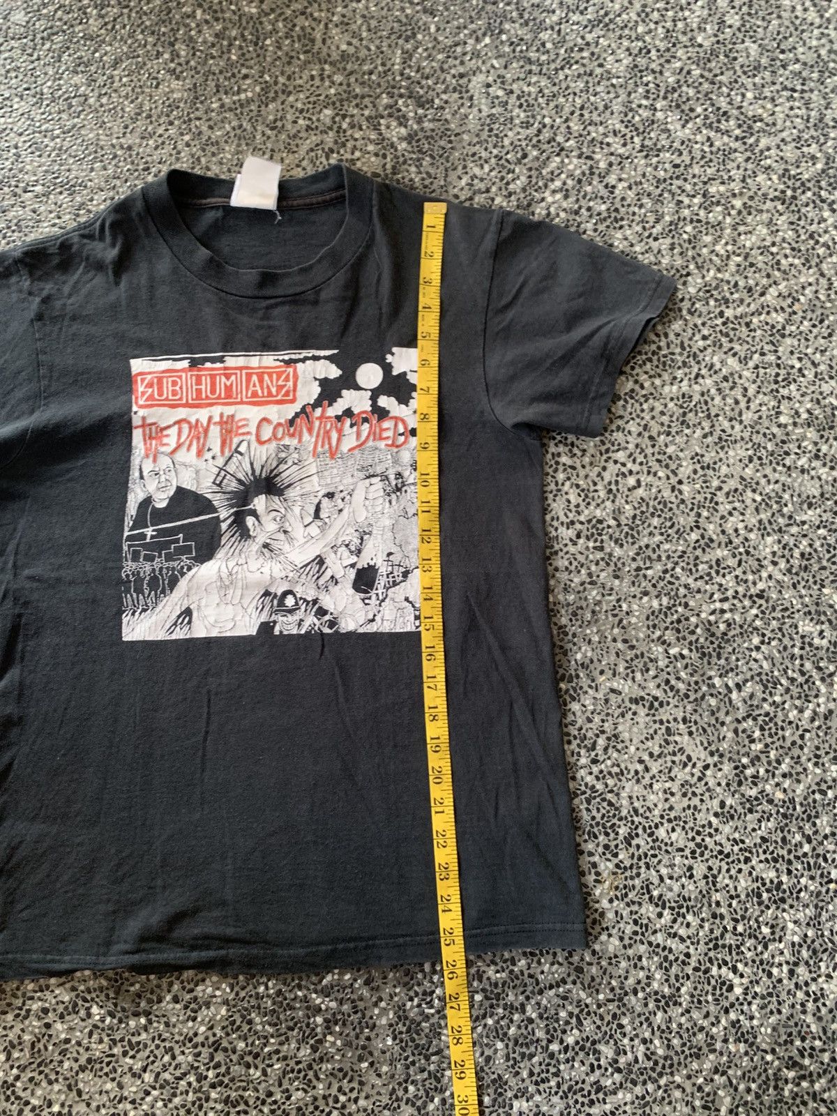 Band Tees Vintage Subhumans Punk Rock Band Cinder Block T shirt Size US M / EU 48-50 / 2 - 9 Thumbnail