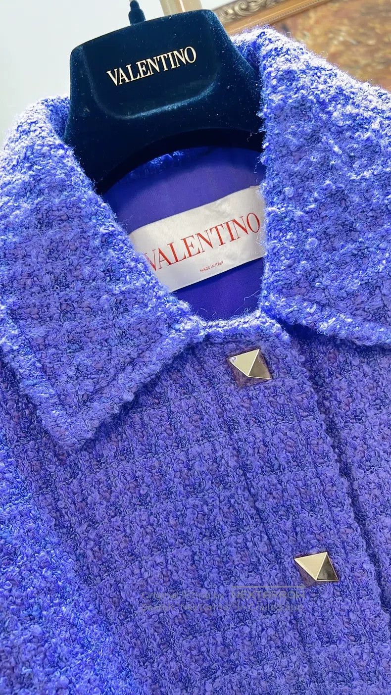 Valentino Valentino A small fragrant style cotton jacket Size S / US 4 / IT 40 - 8 Thumbnail