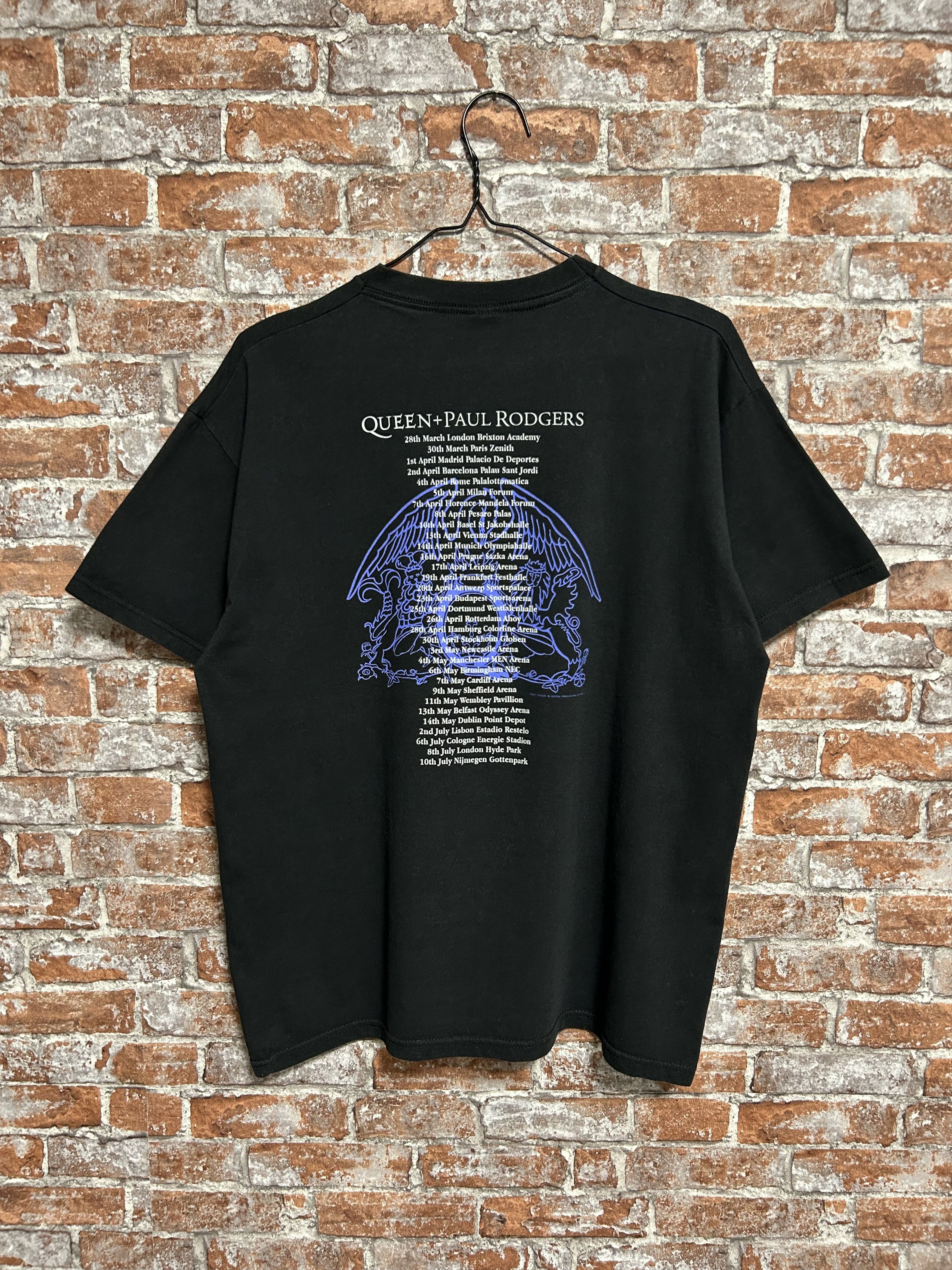 Band Tees Vintage 2000s Queen Paul Rogers Tour Rock Band T-shirt Size US L / EU 52-54 / 3 - 2 Thumbnail