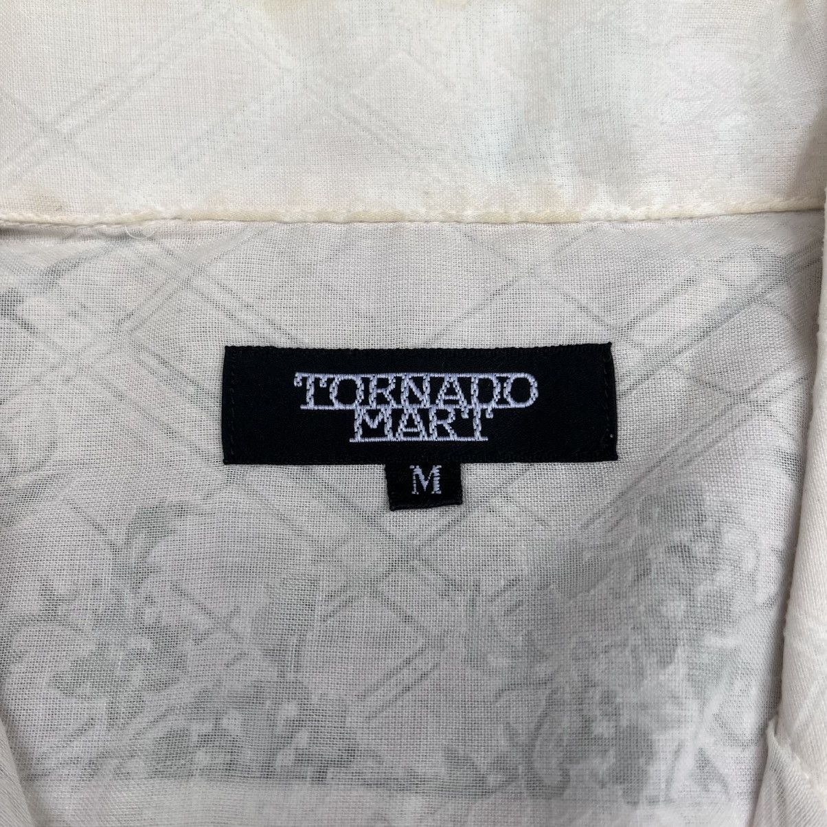 Tornado Mart Tornado Mart Flower Pattern Shirt Size US S / EU 44-46 / 1 - 5 Thumbnail