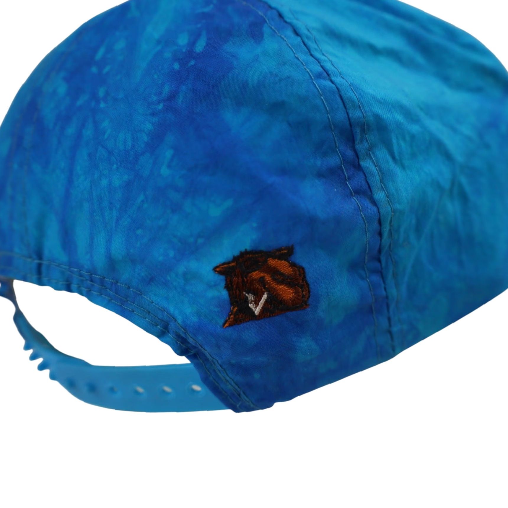 Camel VINTAGE Camel Cigarettes Smooth Character Snapback Hat Men OS Blue Trucker Hat Size ONE SIZE - 5 Thumbnail