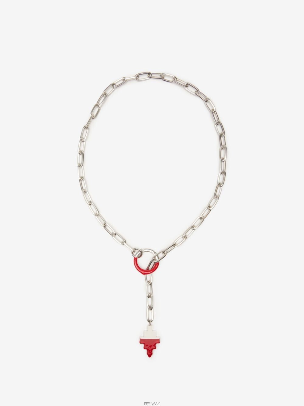 MARCELO BURLON CROSS CHAIN NECKLACE