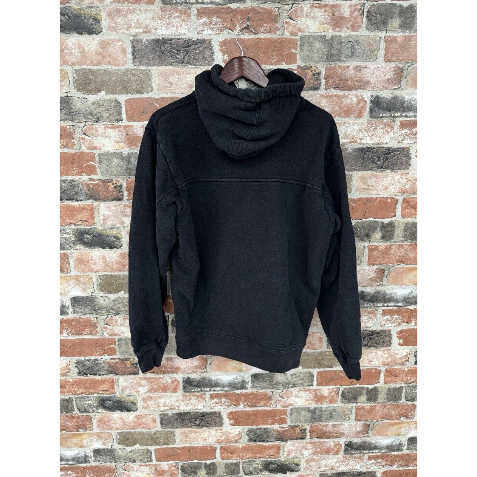 Supreme Supreme Text Striped Hooded Sweatshirt Size Medium Black Size US M / EU 48-50 / 2 - 7 Thumbnail