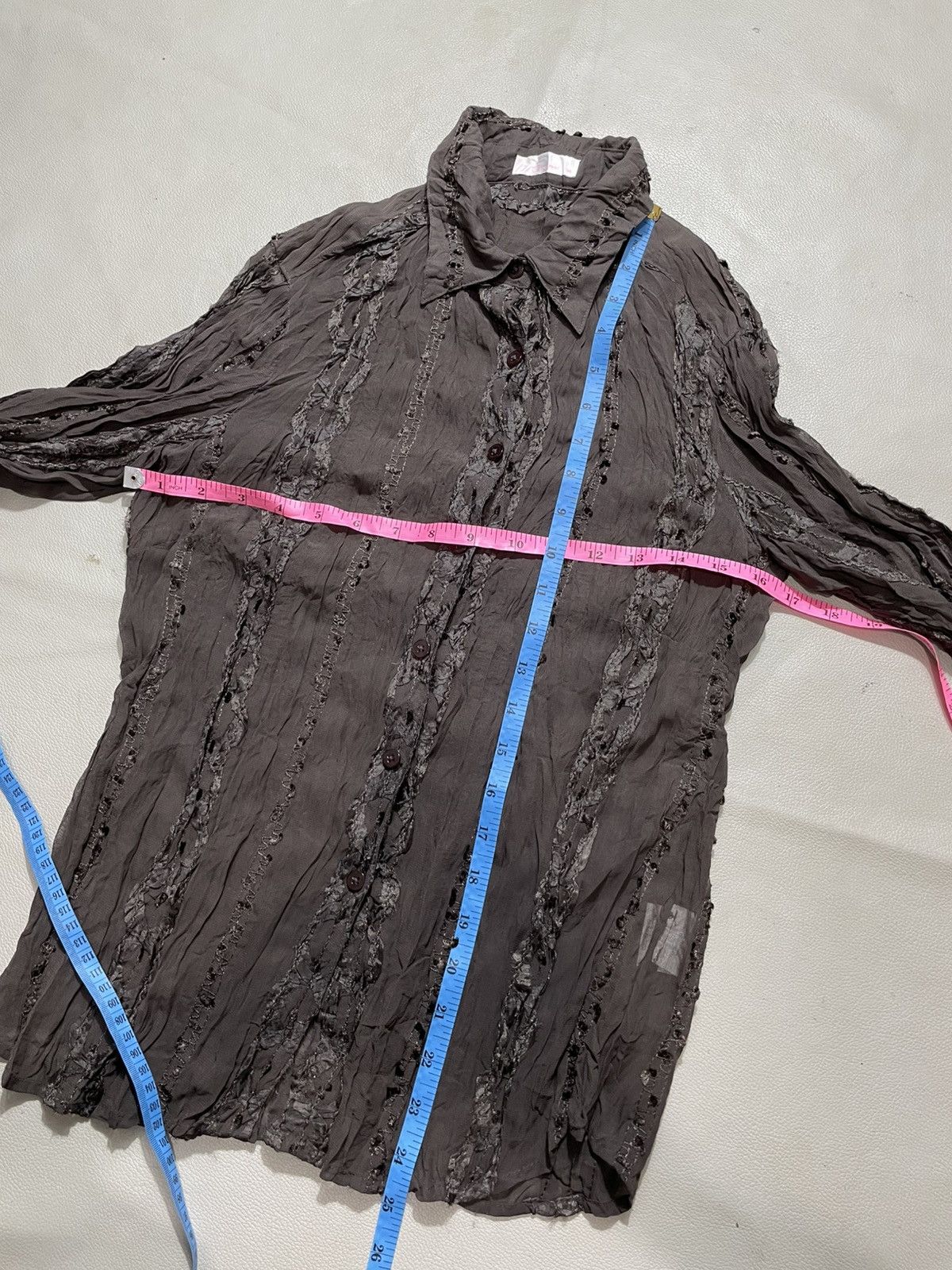 GOA Undefined Distressed Shirt Transprent style Size M / US 6-8 / IT 42-44 - 8 Thumbnail