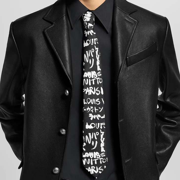 Louis Vuitton LV Scribble Tie Size ONE SIZE - 5 Thumbnail