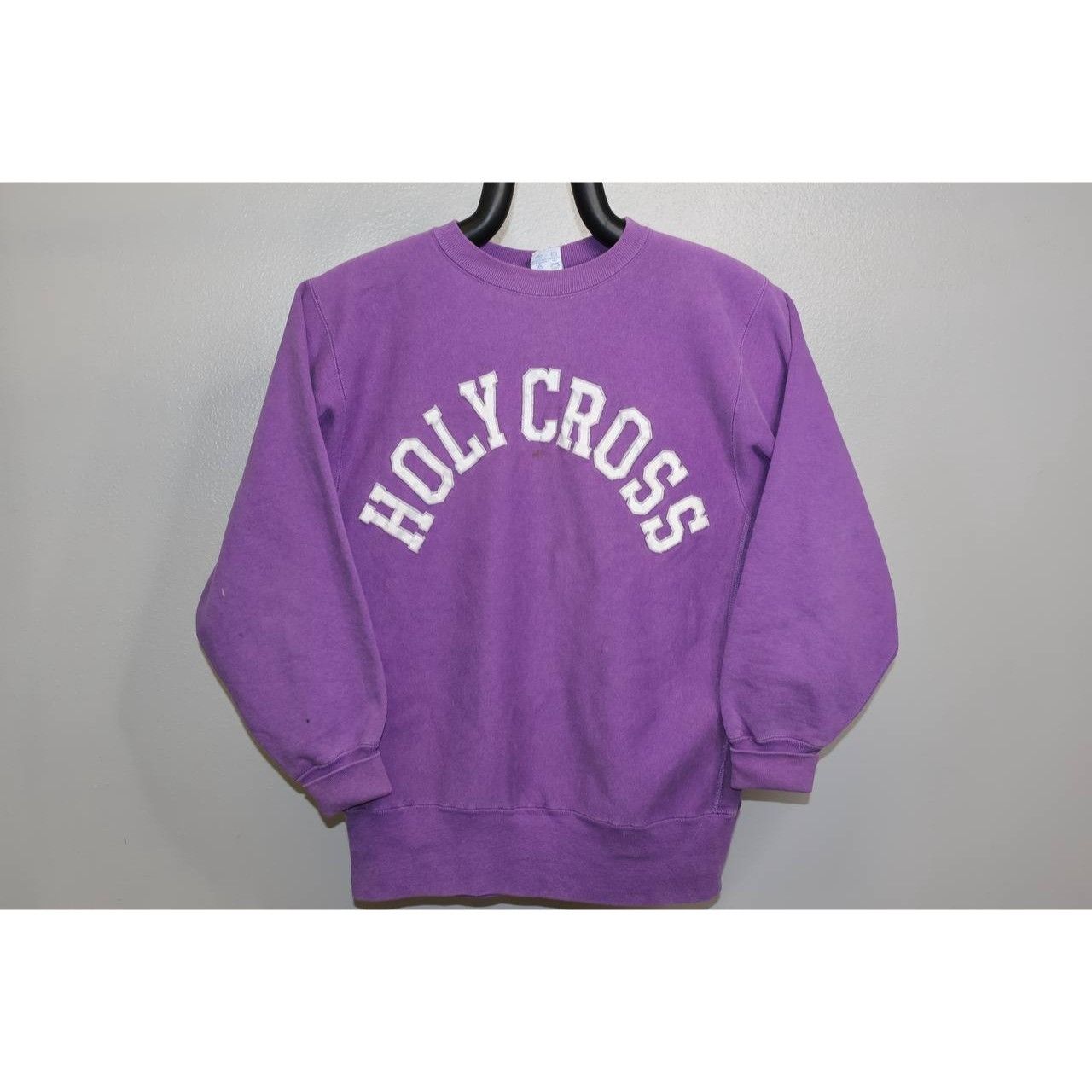 Champion Vintage 90s Champion Reverse Weave Holy Cross Sweatshirt Size US L / EU 52-54 / 3 - 1 Thumbnail