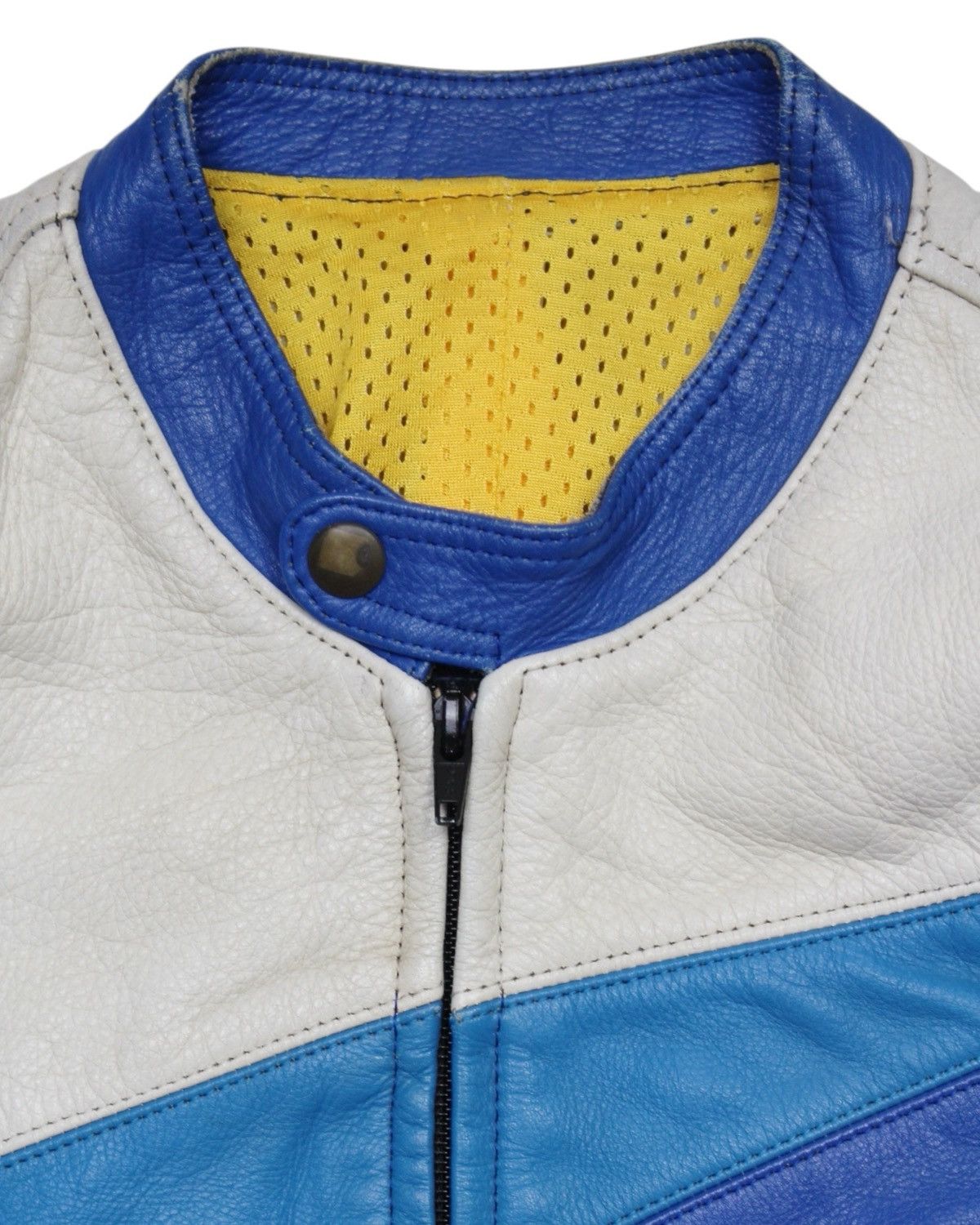 Vintage 1990S JAPANESE BRAND SPEEDBLOCK LEATHER BIKER JACKET Size S / US 4 / IT 40 - 3 Thumbnail