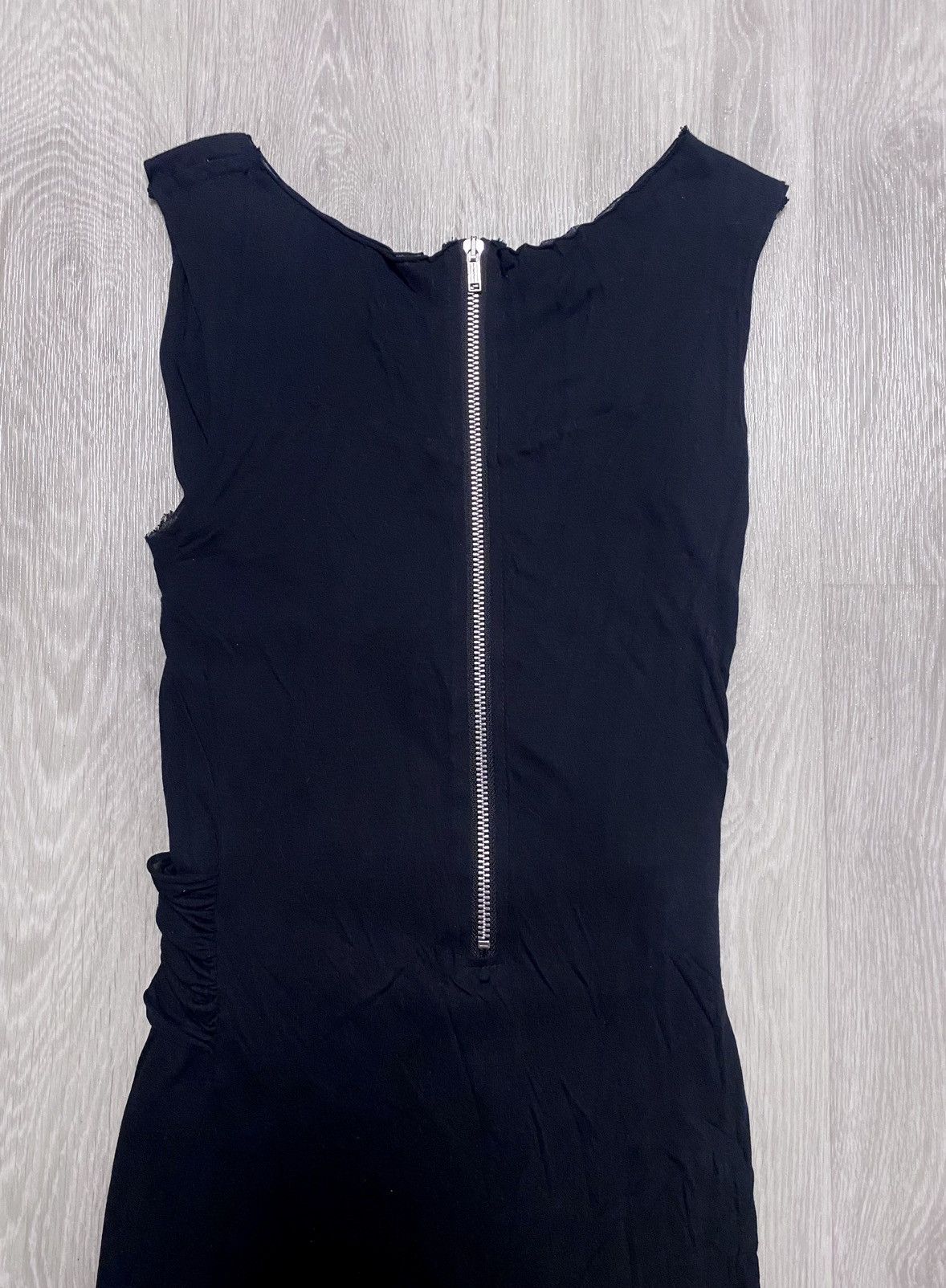 Diesel Diesel Avantgarde Archive Distressed Sleeveless Ruffle Dress Size XS / US 0-2 / IT 36-38 - 7 Thumbnail