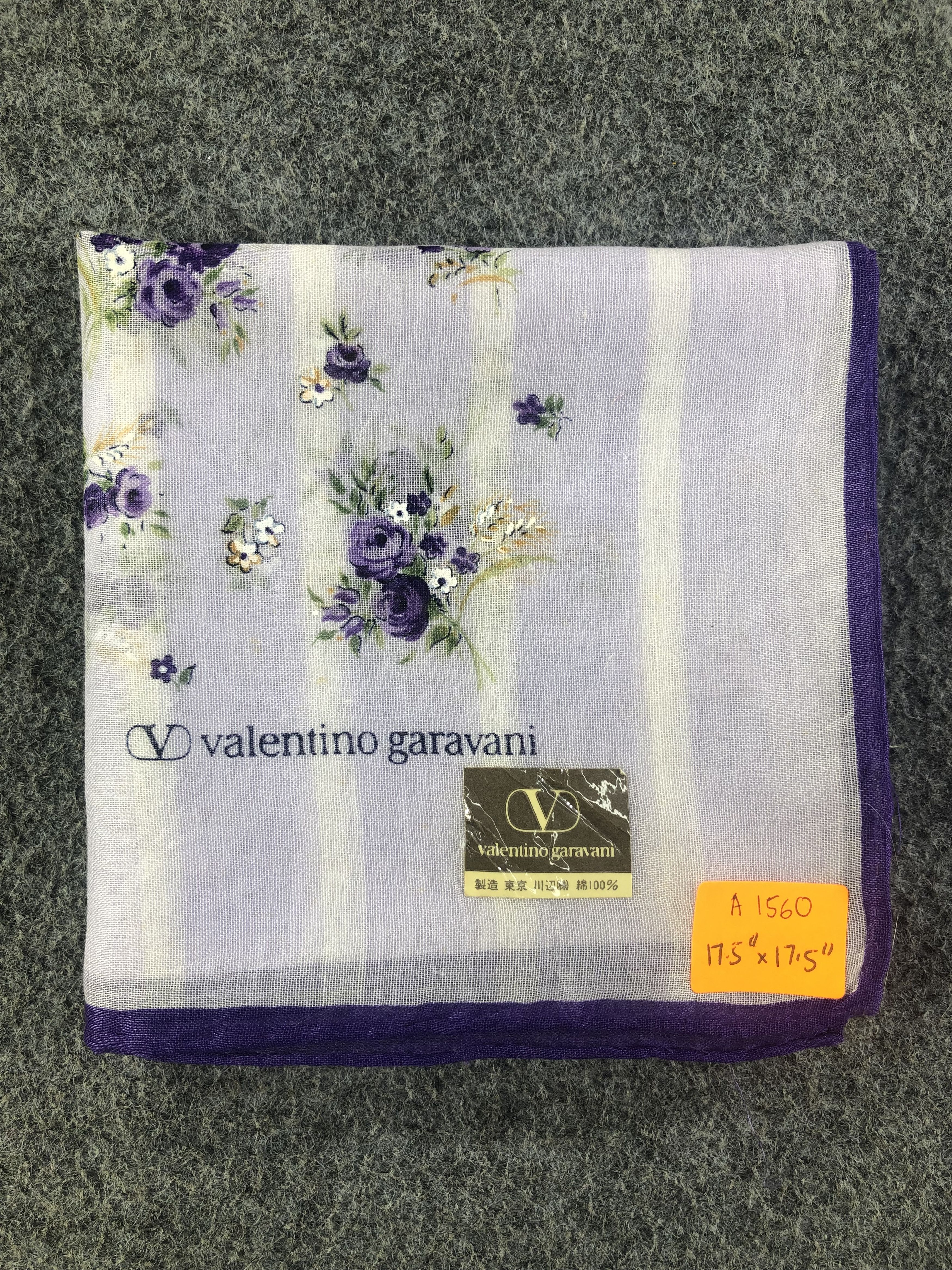 Valentino × Vintage Valentino Garavani Handkerchief / Bandana / Neckerchief Size ONE SIZE - 6 Thumbnail