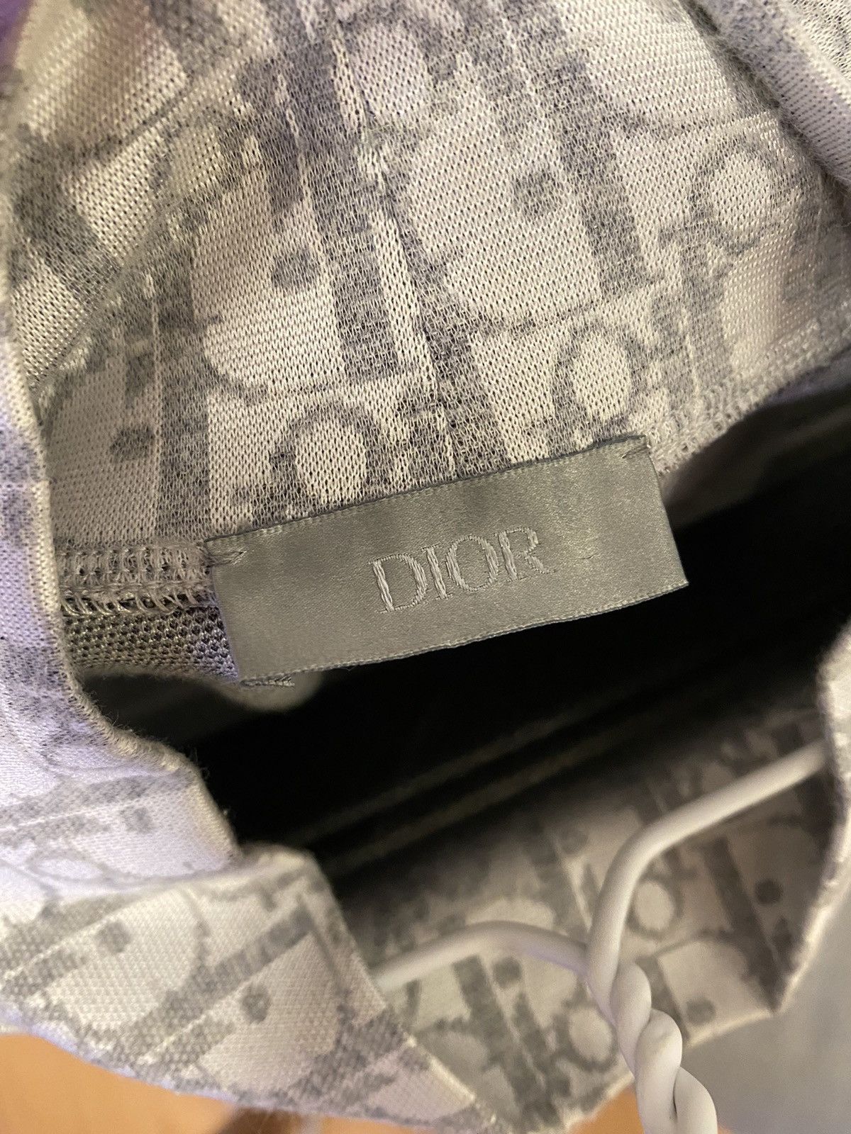 Daniel Arsham × Dior Dior x Daniel Arsham grey oblique long sleeve t shirt XS Size US XS / EU 42 / 0 - 4 Thumbnail
