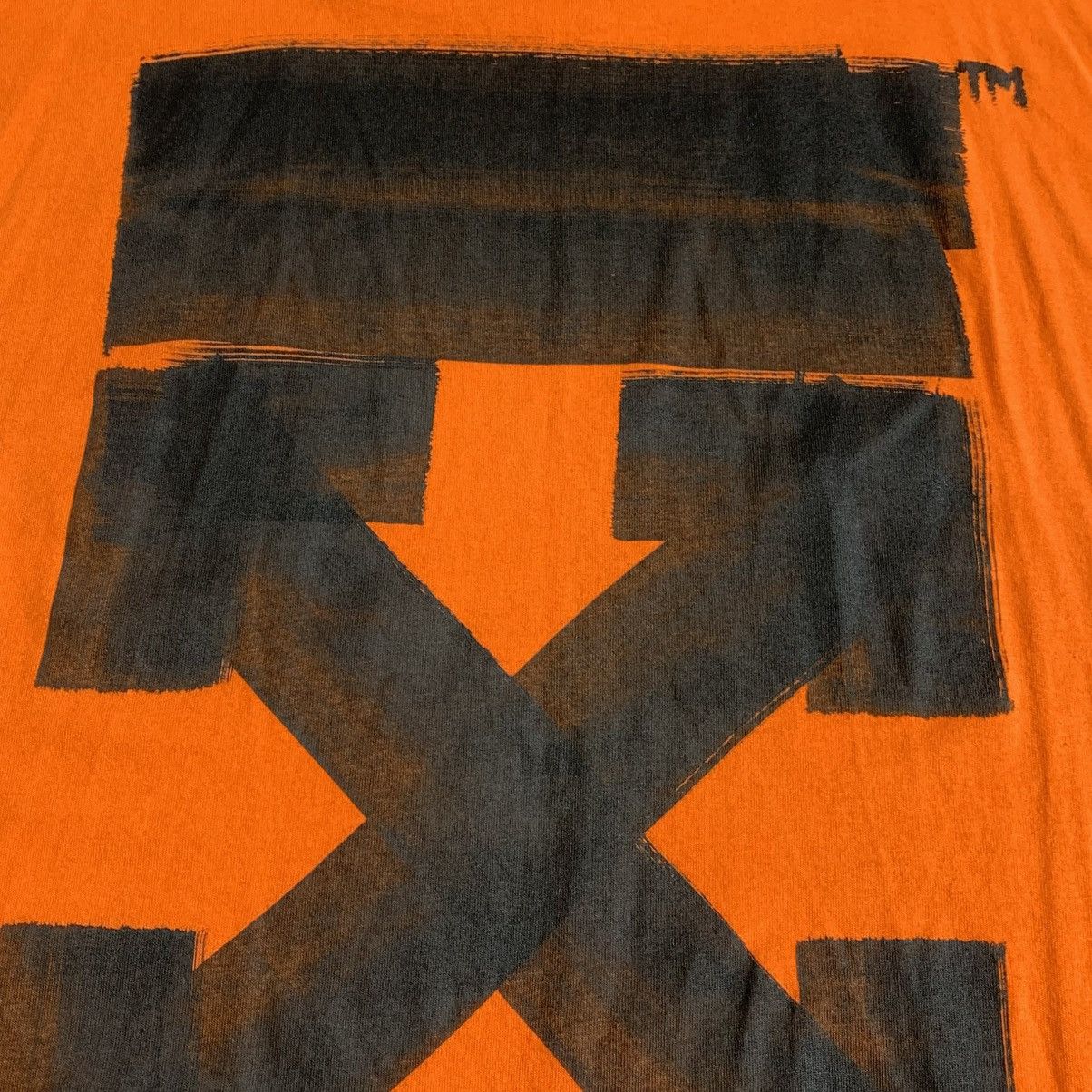 Off-White Off White XL Tee Marker Arrows Orange T-Shirt Virgil Abloh Size US XL / EU 56 / 4 - 4 Thumbnail