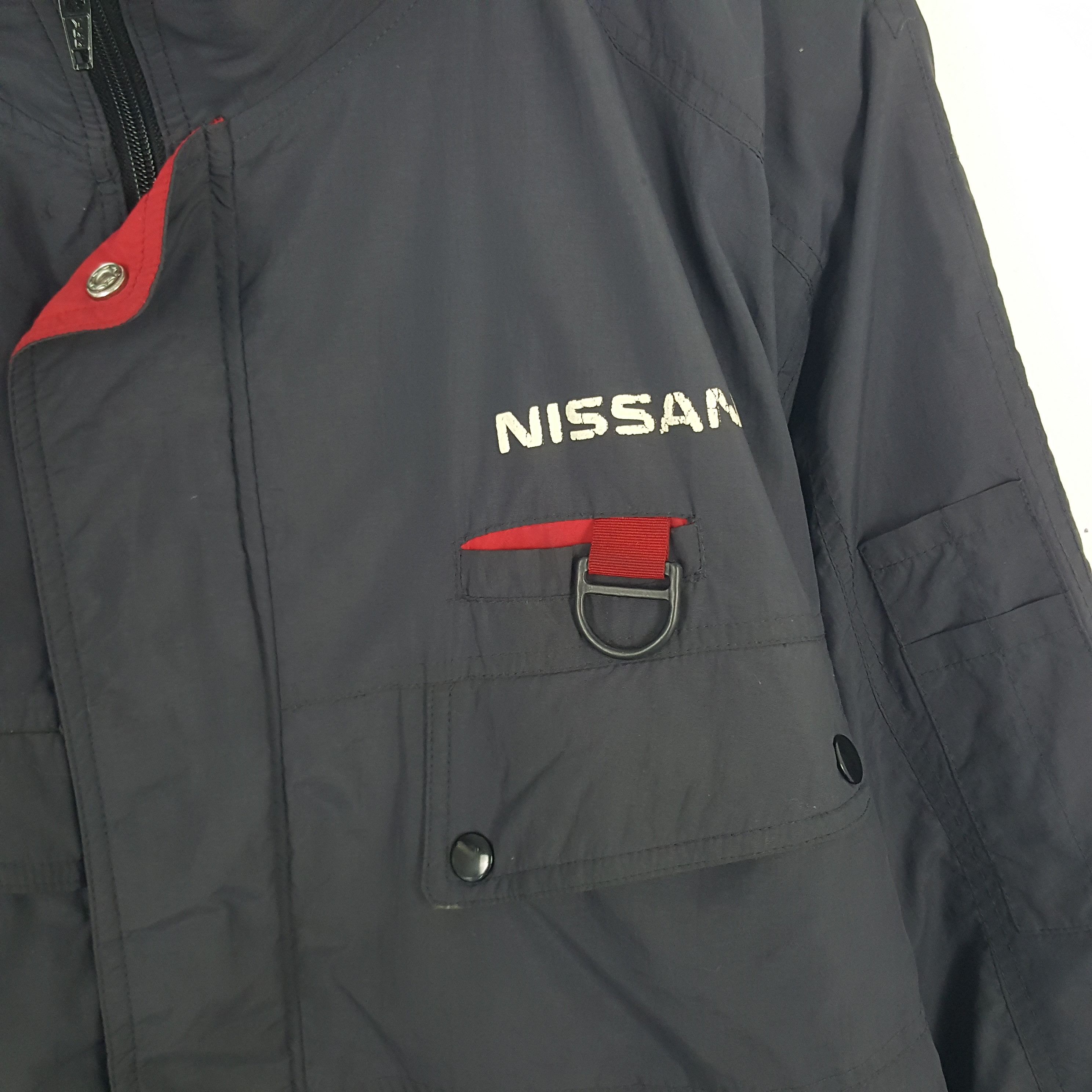 Japanese Brand × Vintage Vintage Nissan Worker Windbreaker Jacket Size US XL / EU 56 / 4 - 4 Thumbnail