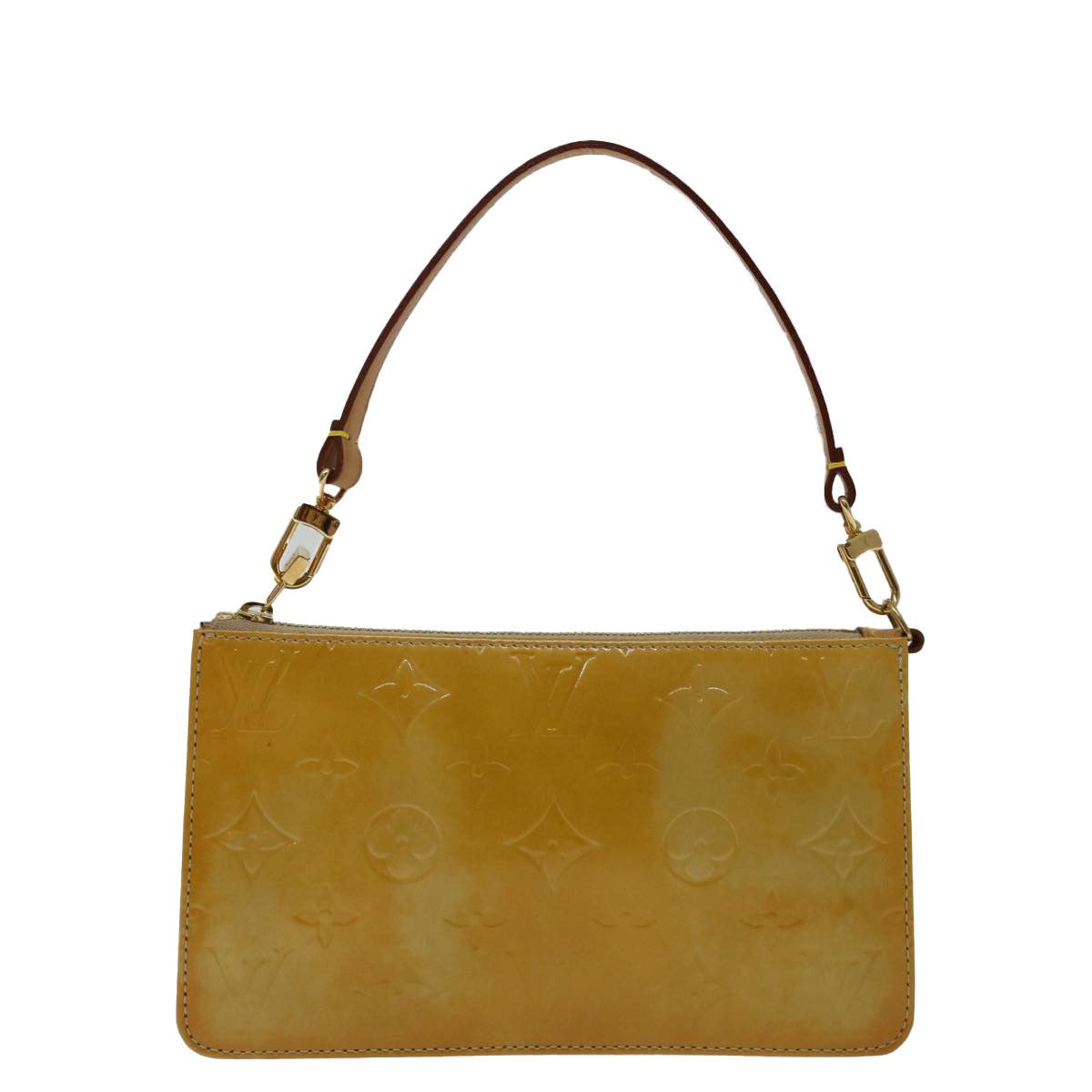 Louis Vuitton Lexington Beige Patent Leather Clutch Bag (Pre-Owned) Size ONE SIZE - 1 Thumbnail