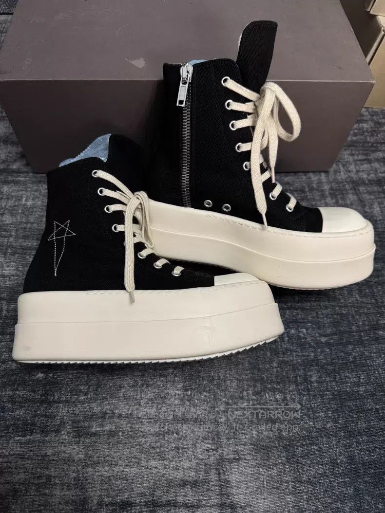 Rick Owens Rick Owens High top platform Converse shoes Size US 7 / IT 37 - 3 Thumbnail