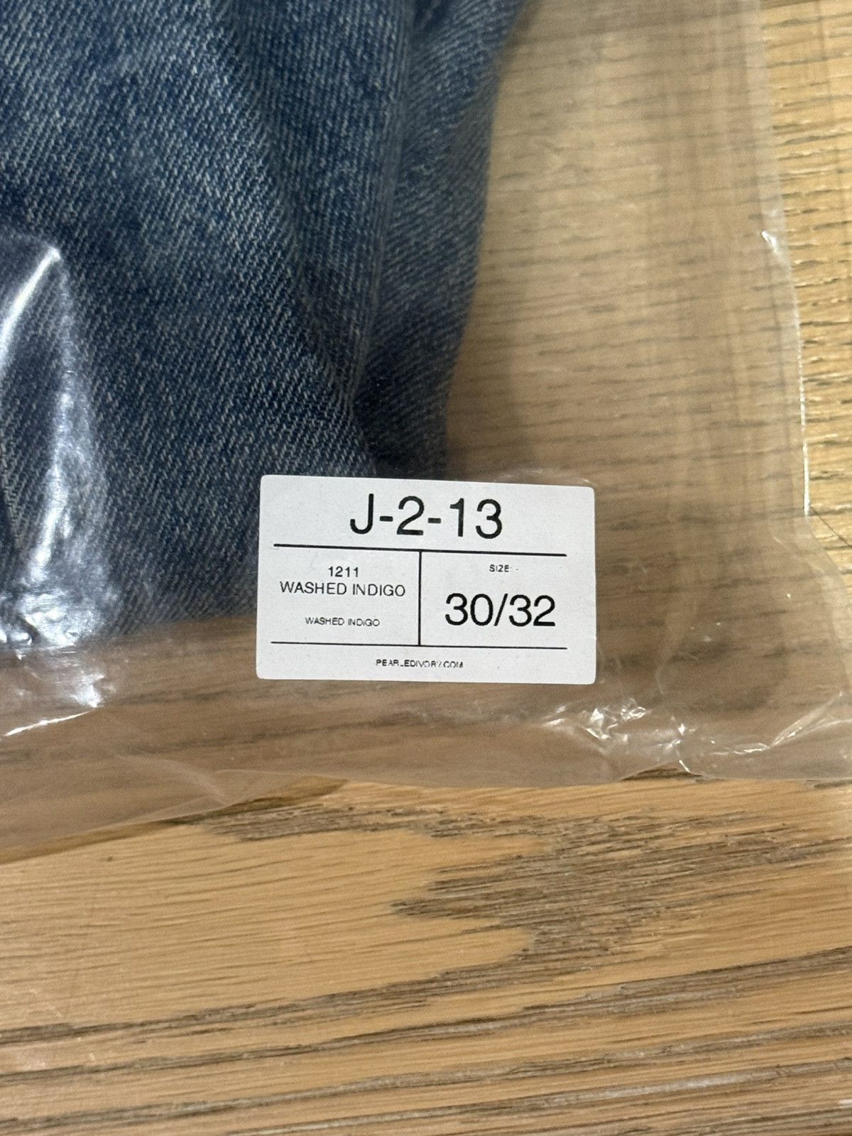 Other Pearled Ivory 1211 Washed Indigo Denim Size US 30 / EU 46 - 4 Thumbnail