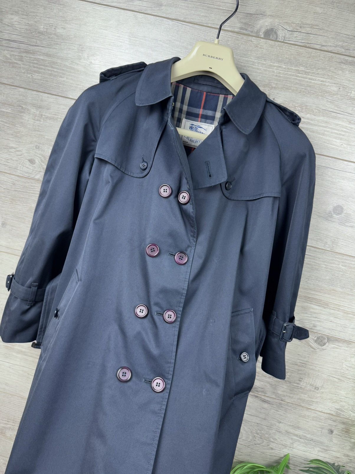 Burberry Burberrys London Trench Coat Vintage Archive Womans Size XS Size XS / US 0-2 / IT 36-38 - 18 Thumbnail