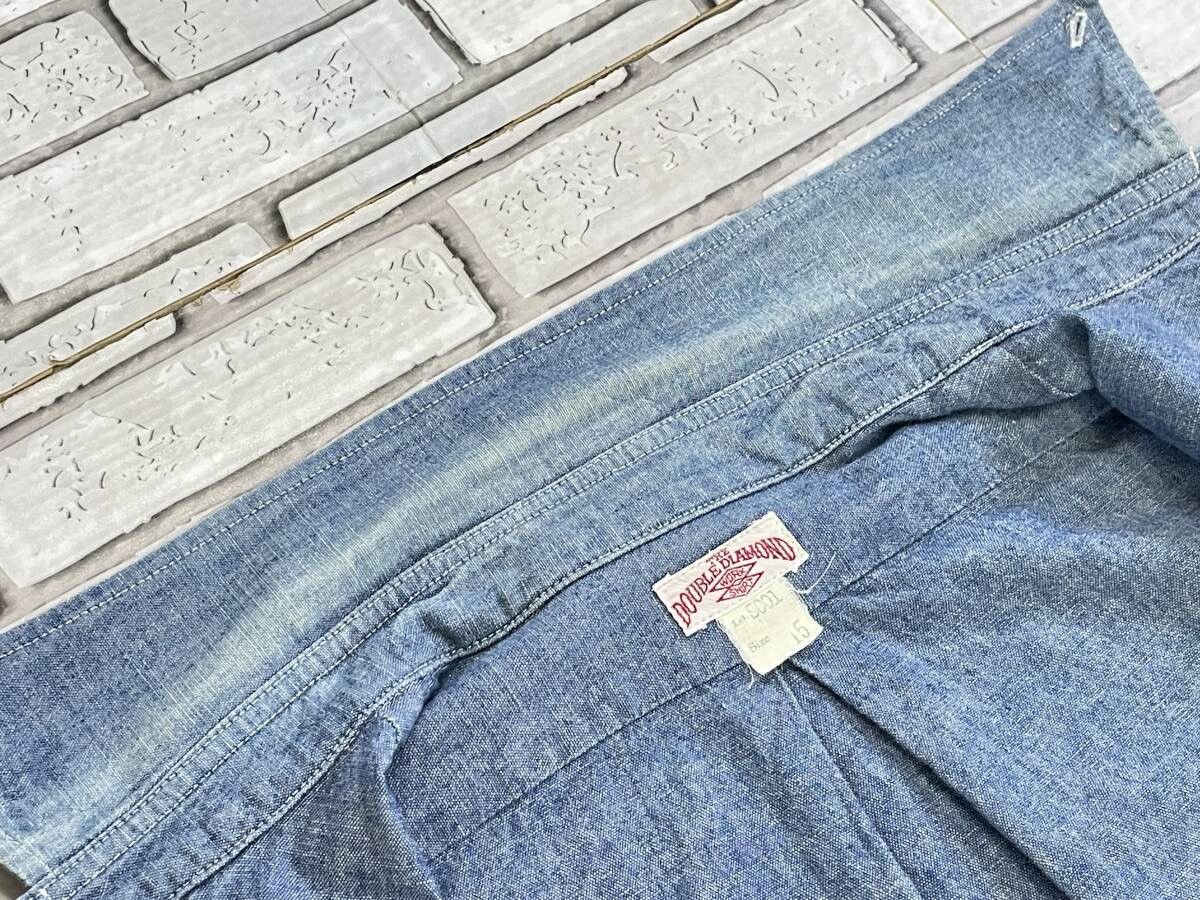The Real McCoy's The Real McCoy’s 8 Hour Union Chambray Work Shirt Size 15 Size US M / EU 48-50 / 2 - 4 Thumbnail