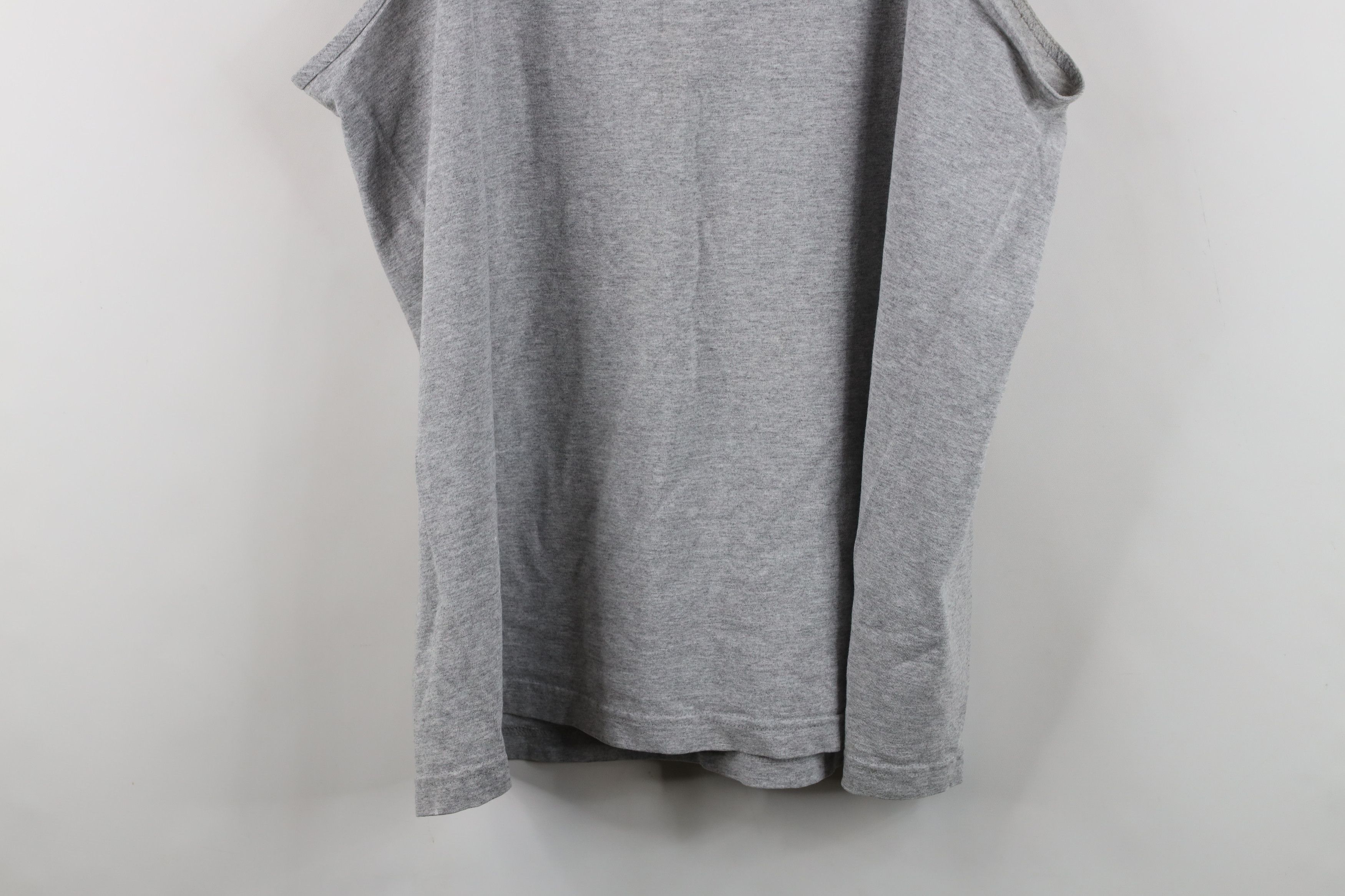Vintage Vintage 90s Streetwear Blank Tank Top T-Shirt Heather Gray Size US XL / EU 56 / 4 - 12 Thumbnail