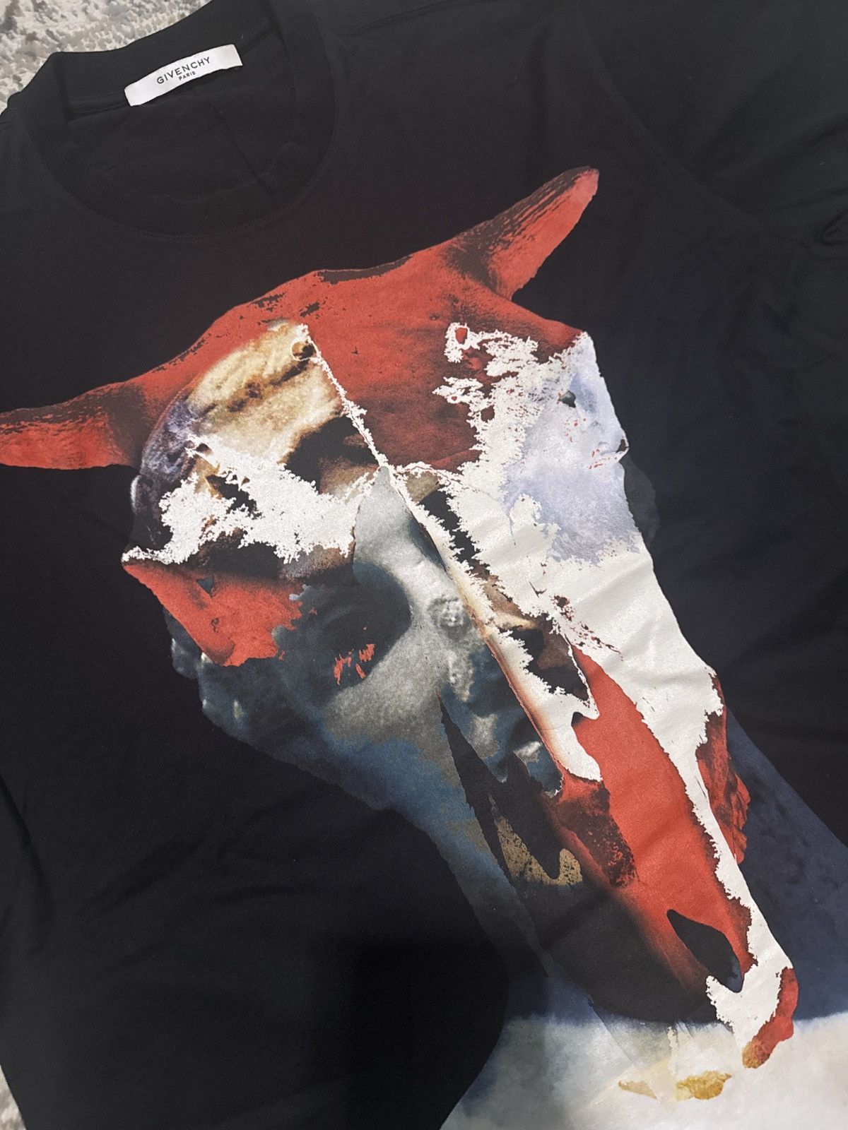 Givenchy Givenchy Statue Horn T-shirt Size US S / EU 44-46 / 1 - 2 Thumbnail