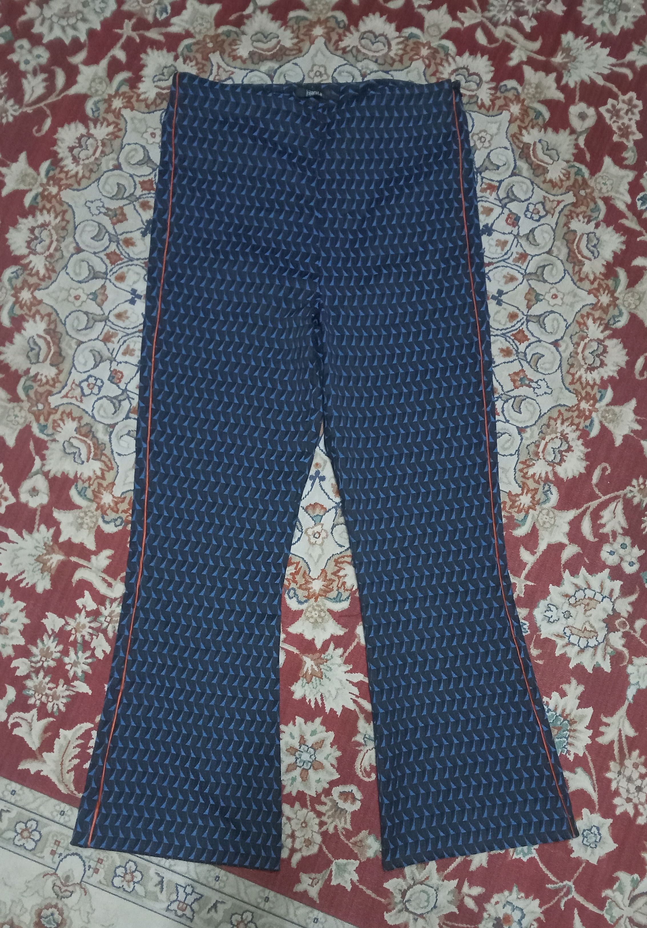 Designer Hanita Flare Pants Size 27" / US 4 / IT 40 - 1 Thumbnail