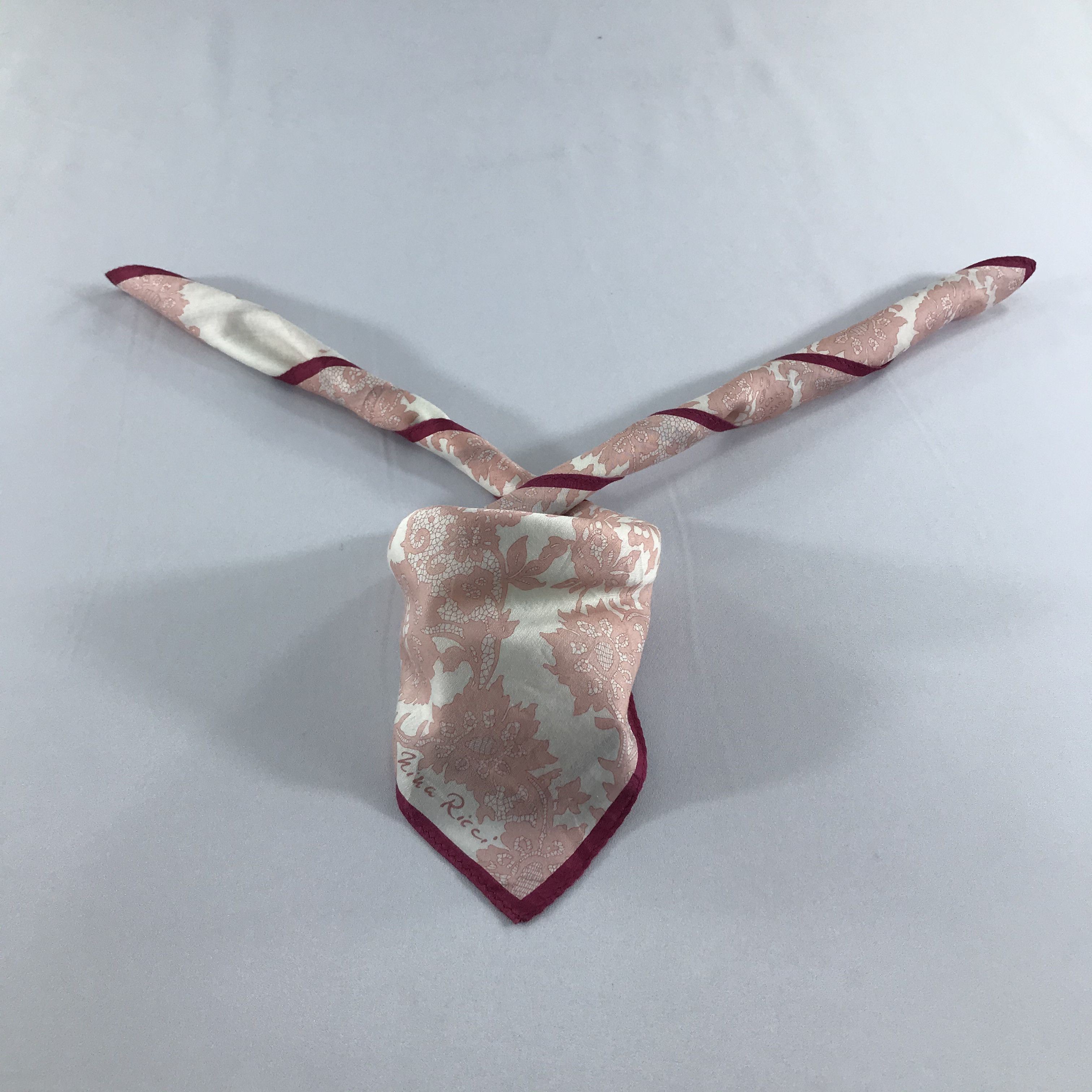 Nina Ricci Handkerchief Neckerchief Bandana H1221