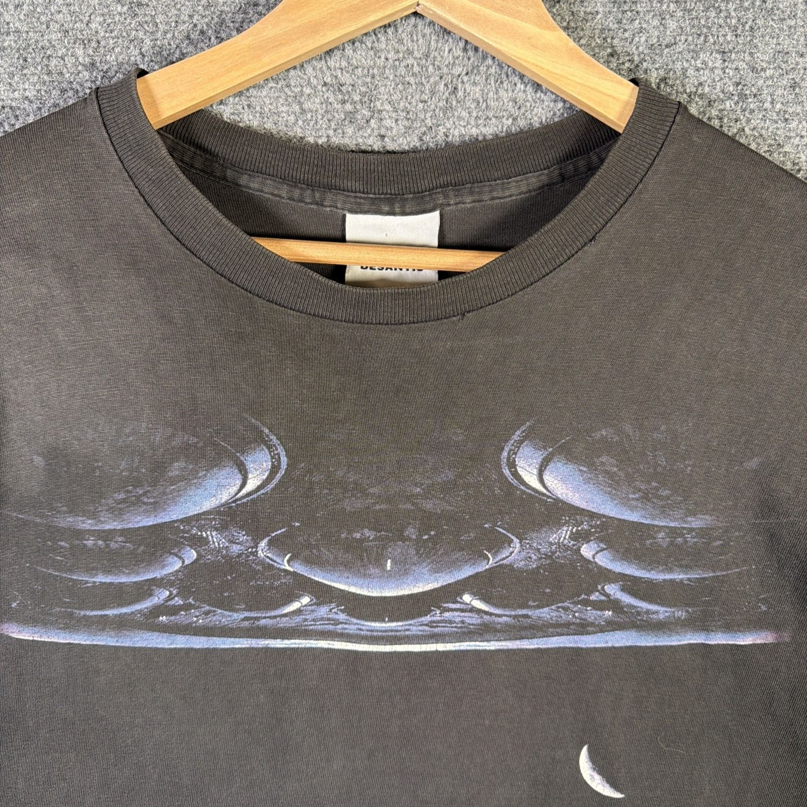 Vintage Vintage Independence Day Shirt Mens XL Black 90s 1996 Size US XL / EU 56 / 4 - 2 Thumbnail