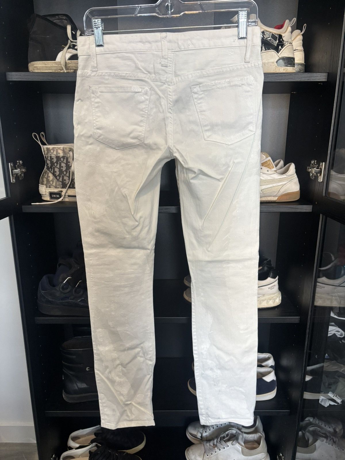 Helmut Lang helmut lang white painter denim jeans Size 25" / US 0 / IT 36 - 4 Thumbnail