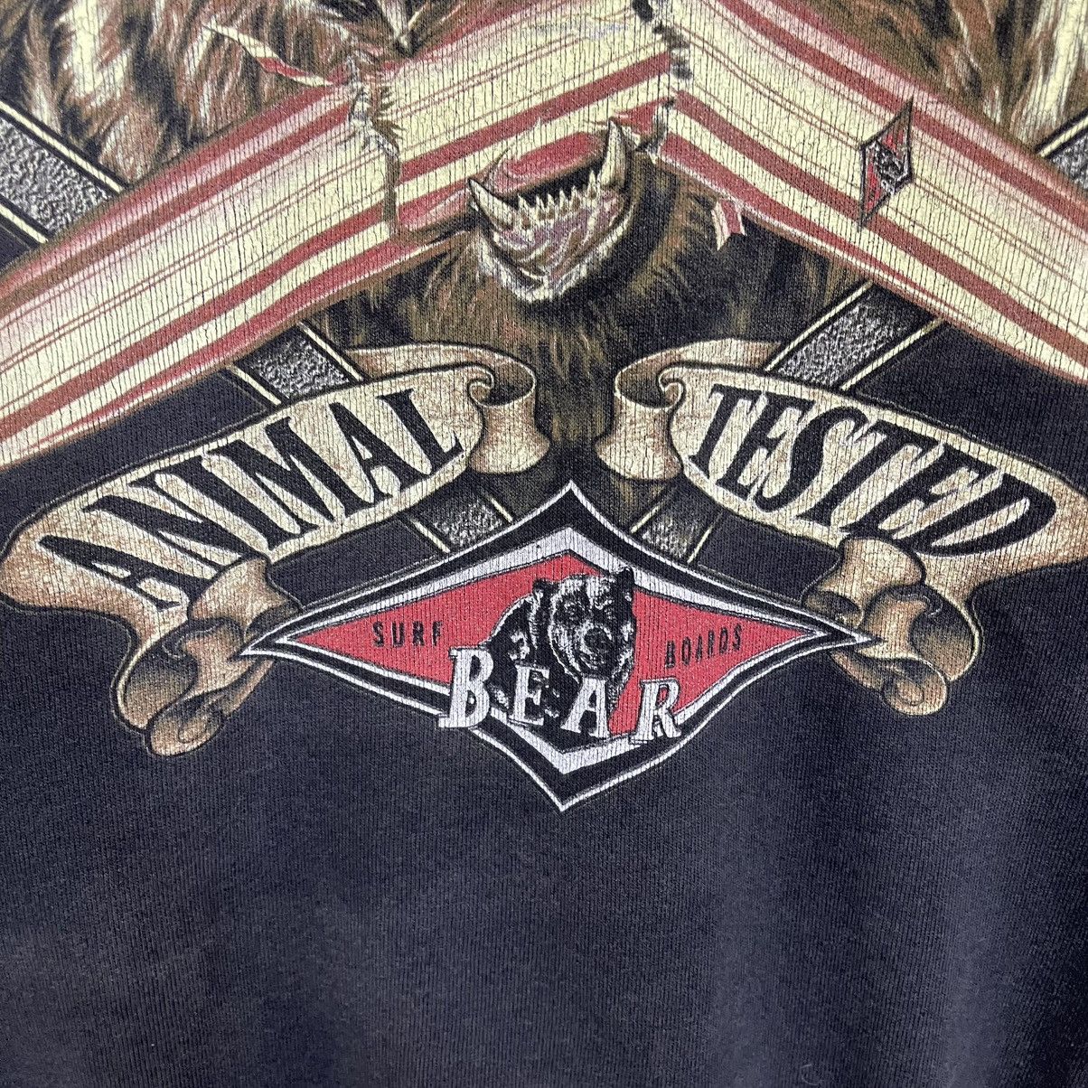 Japanese Brand Vintage Bear Surfboards Big Logo Crewneck Sweatshirt Size US L / EU 52-54 / 3 - 5 Thumbnail