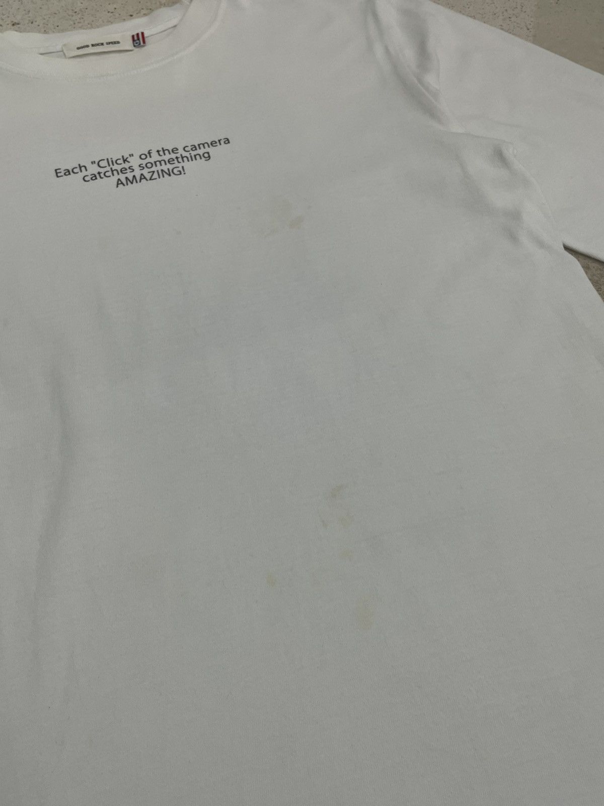 Band Tees × Vintage Good Rock Speed Wording Y2K Art Photo Size US M / EU 48-50 / 2 - 9 Thumbnail