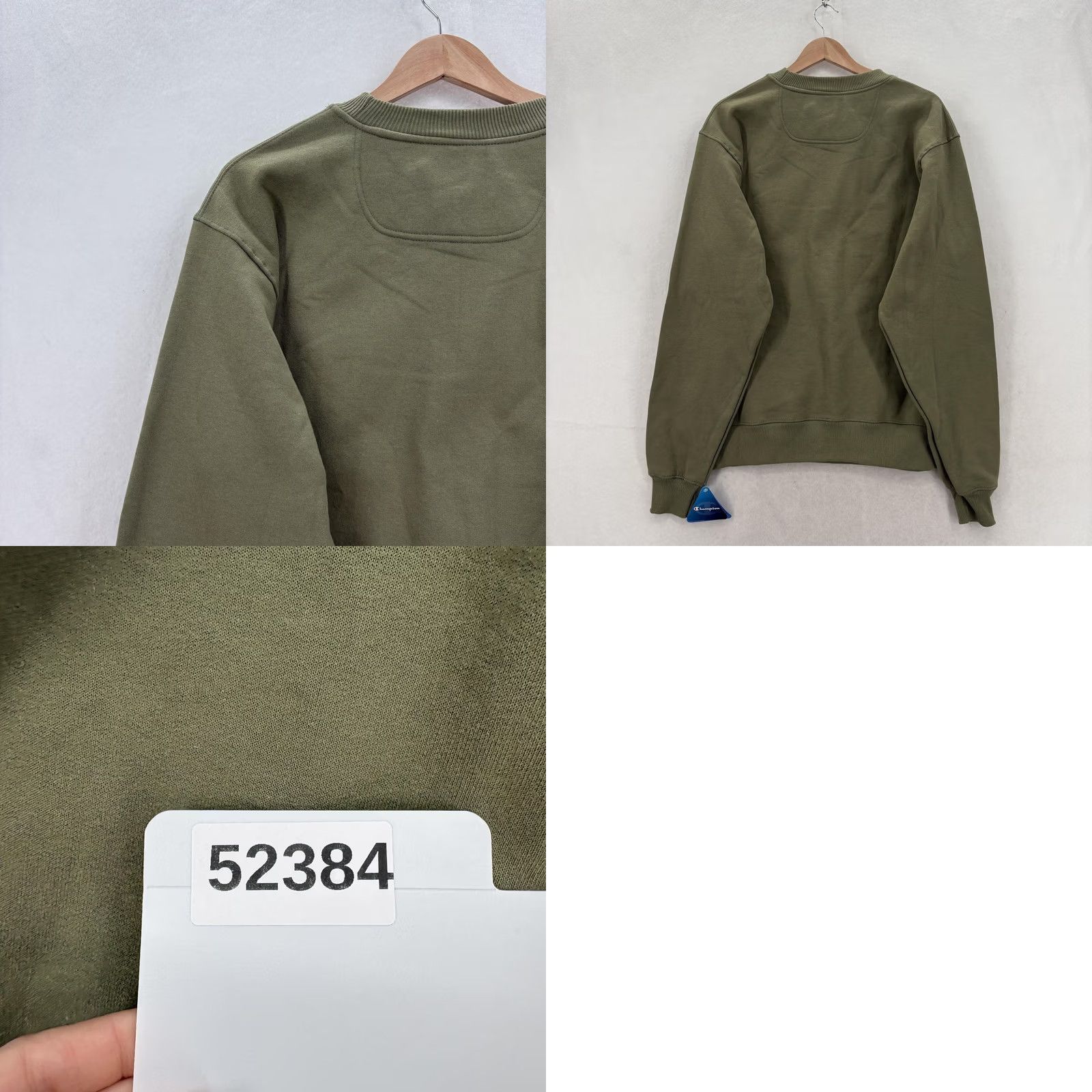 Champion Champion Sweatshirt Mens Medium Green Fleece Crewneck Pullover NWT Double Dry Embroidered Logo Winter Gym & Training Size US M / EU 48-50 / 2 - 9 Thumbnail