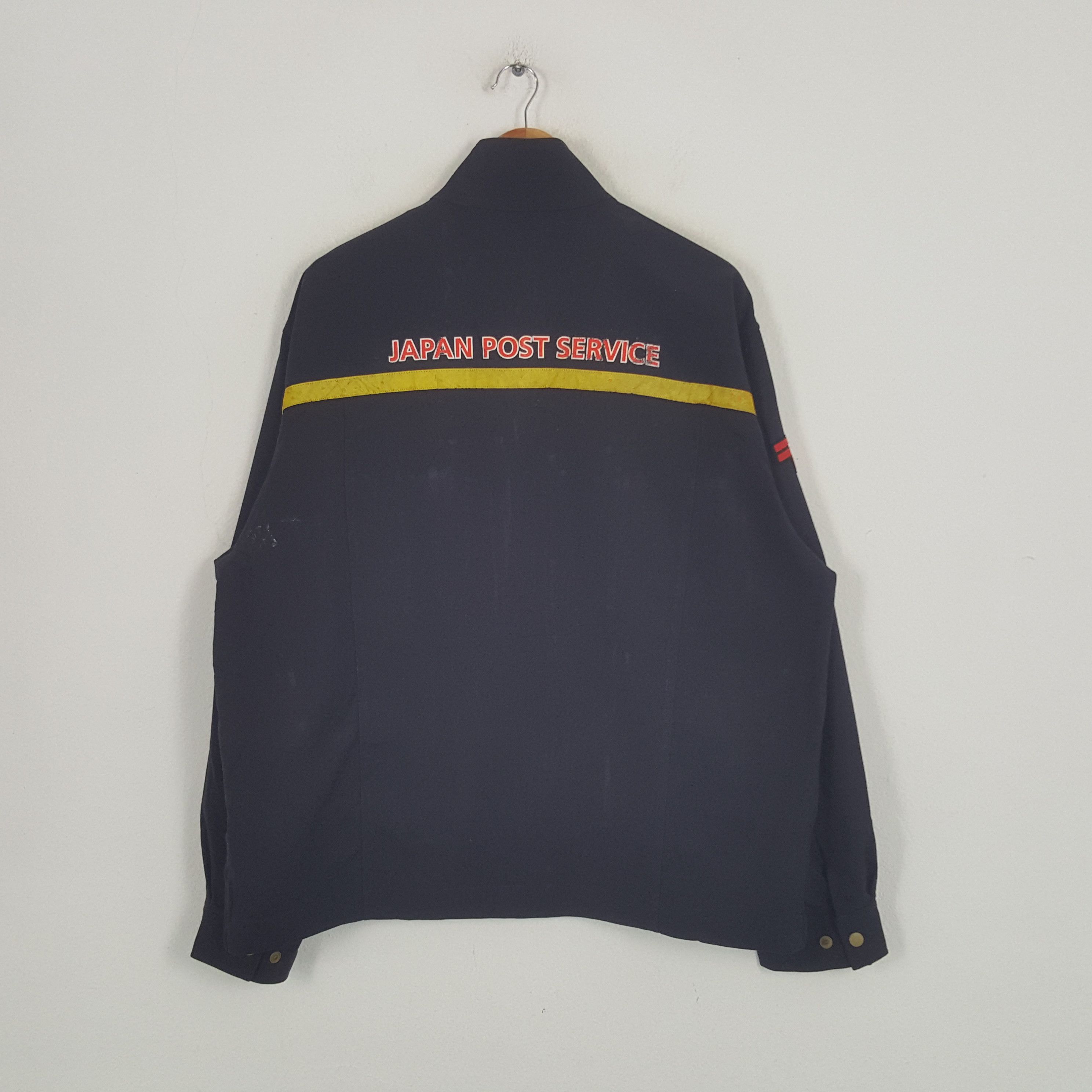Japanese Brand × Vintage Vintage Japan Post Service Japanese Utility Work Jacket Size US XL / EU 56 / 4 - 1 Thumbnail