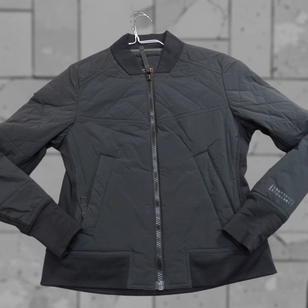 Vintage VINTAGE Mountain Standard Womens Jacket S Black Full Zip Bomber Quilted Down Size S / US 4 / IT 40 - 1 Thumbnail