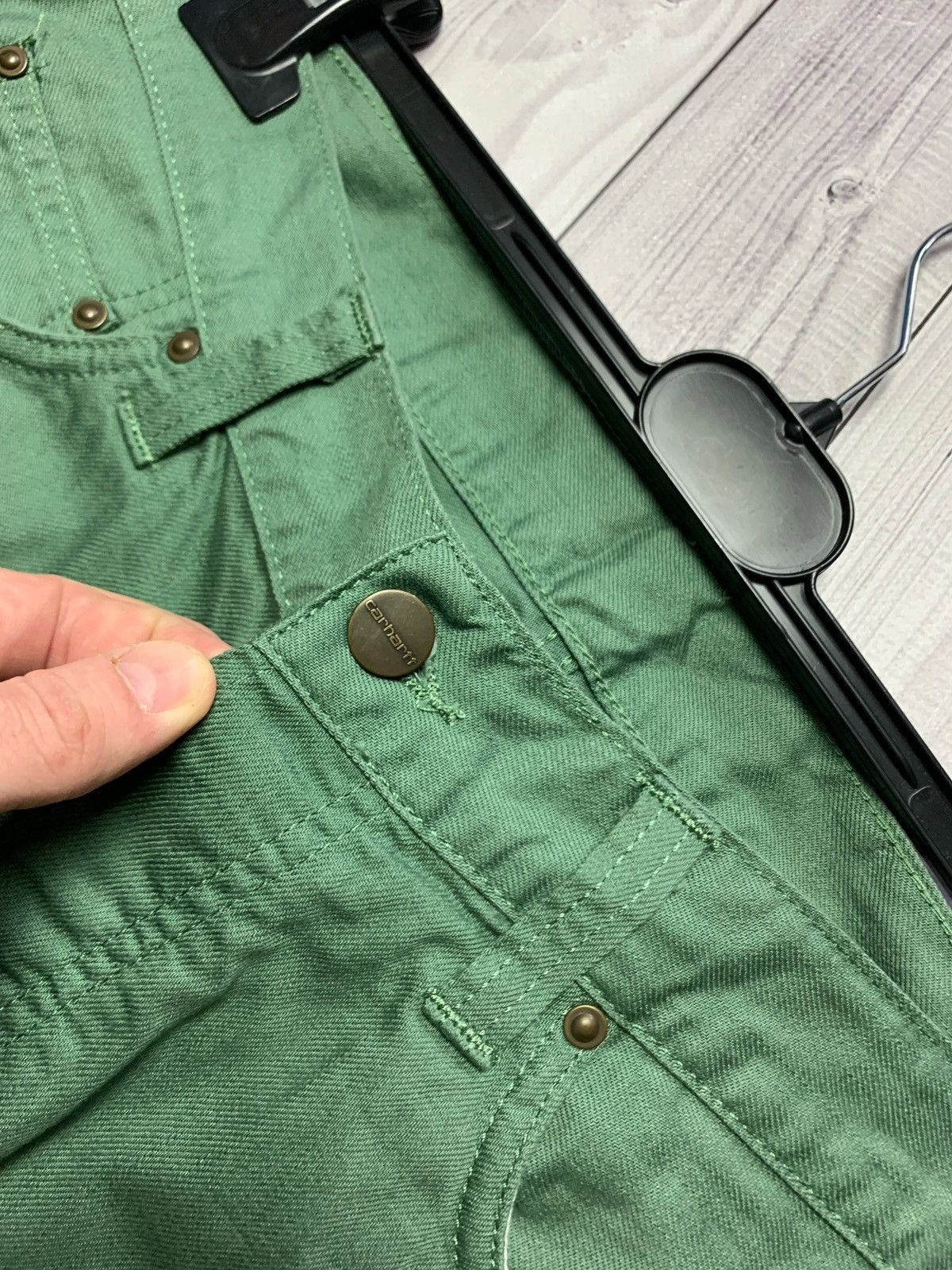 Carhartt Carhartt wip green denim size W30 Size US 30 / EU 46 - 6 Thumbnail