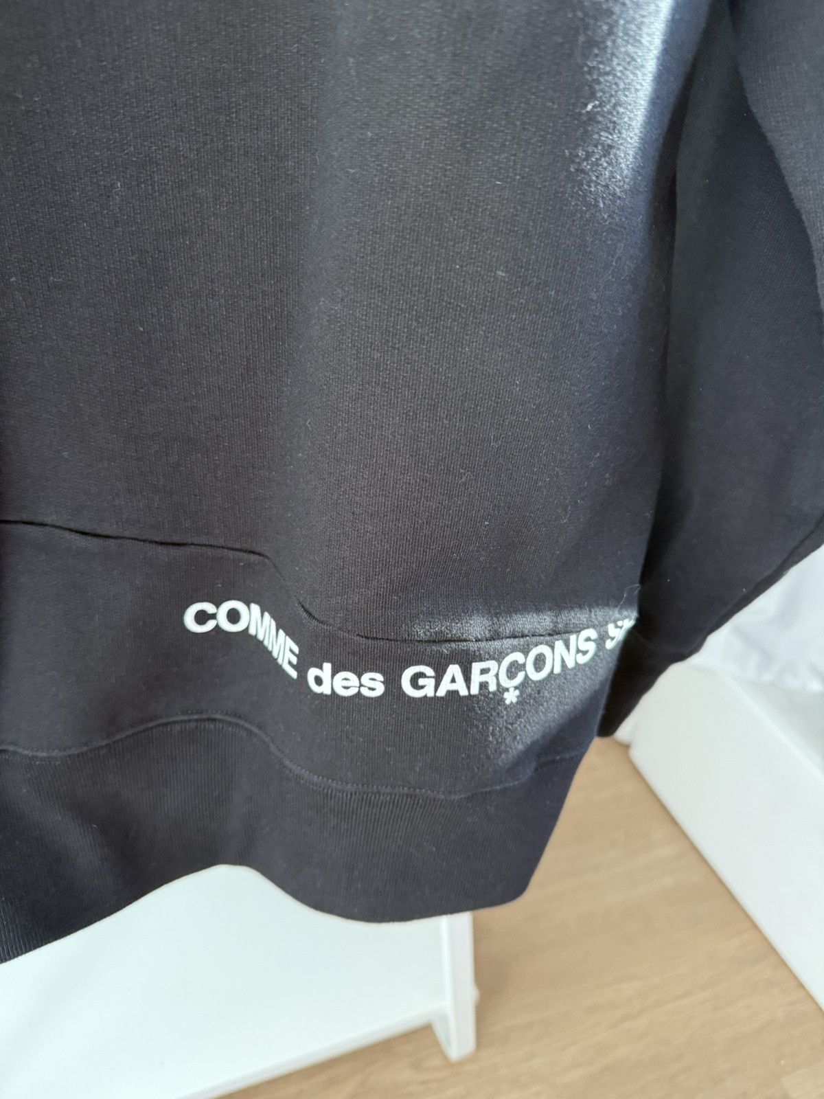 Comme des Garcons × Supreme Supreme Comme Des Garcons SHIRT Box Logo Hooded Sweatshirt Size US XL / EU 56 / 4 - 8 Thumbnail