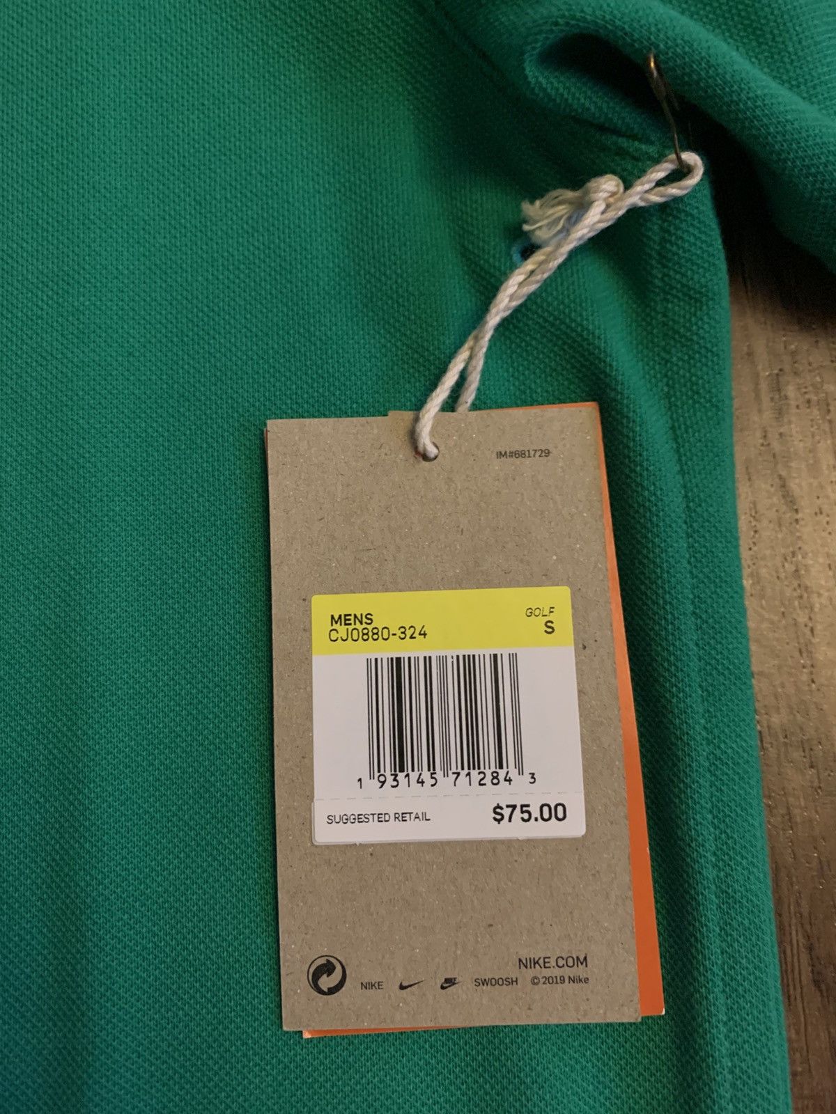 Nike NWT Nike Golf Polo Tee “Master’s Praying Hands” | Small Size US S / EU 44-46 / 1 - 10 Thumbnail