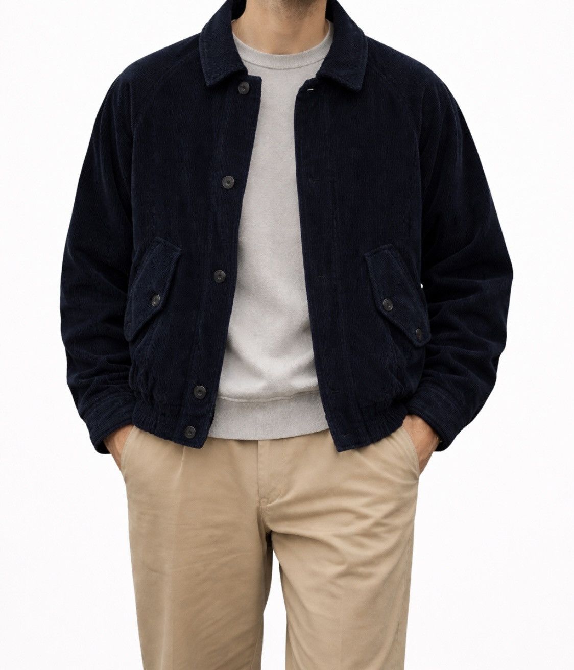 Japanese Brand 📌Vintage Wool Bomber Jacket Cittafascino Issey Miyake Size US M / EU 48-50 / 2 - 1 Thumbnail