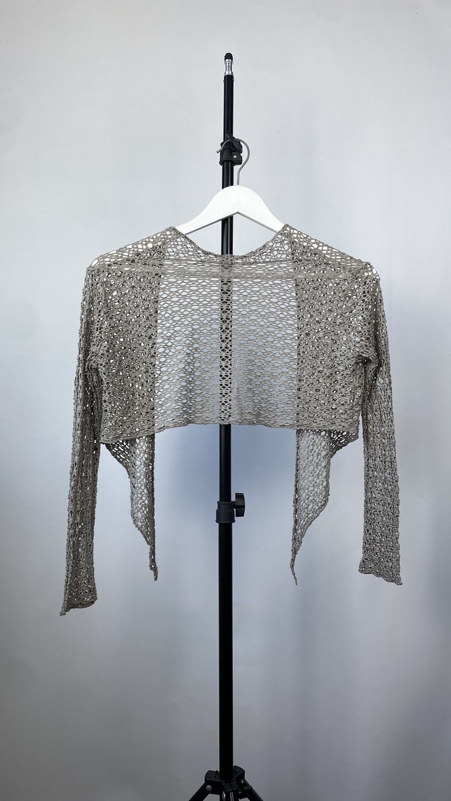 Other Vintage Japanese Longsleeve Mesh Rick Owens Style Y2k Opium Size S / US 4 / IT 40 - 6 Thumbnail