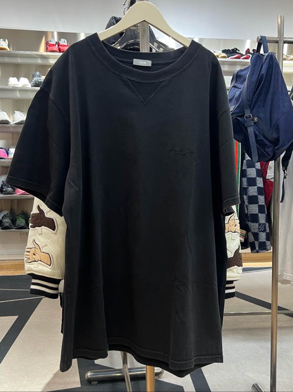 Dior Dior Embroidered Logo T-Shirt US XXL Size US XXL / EU 58 / 5 - 1 Thumbnail