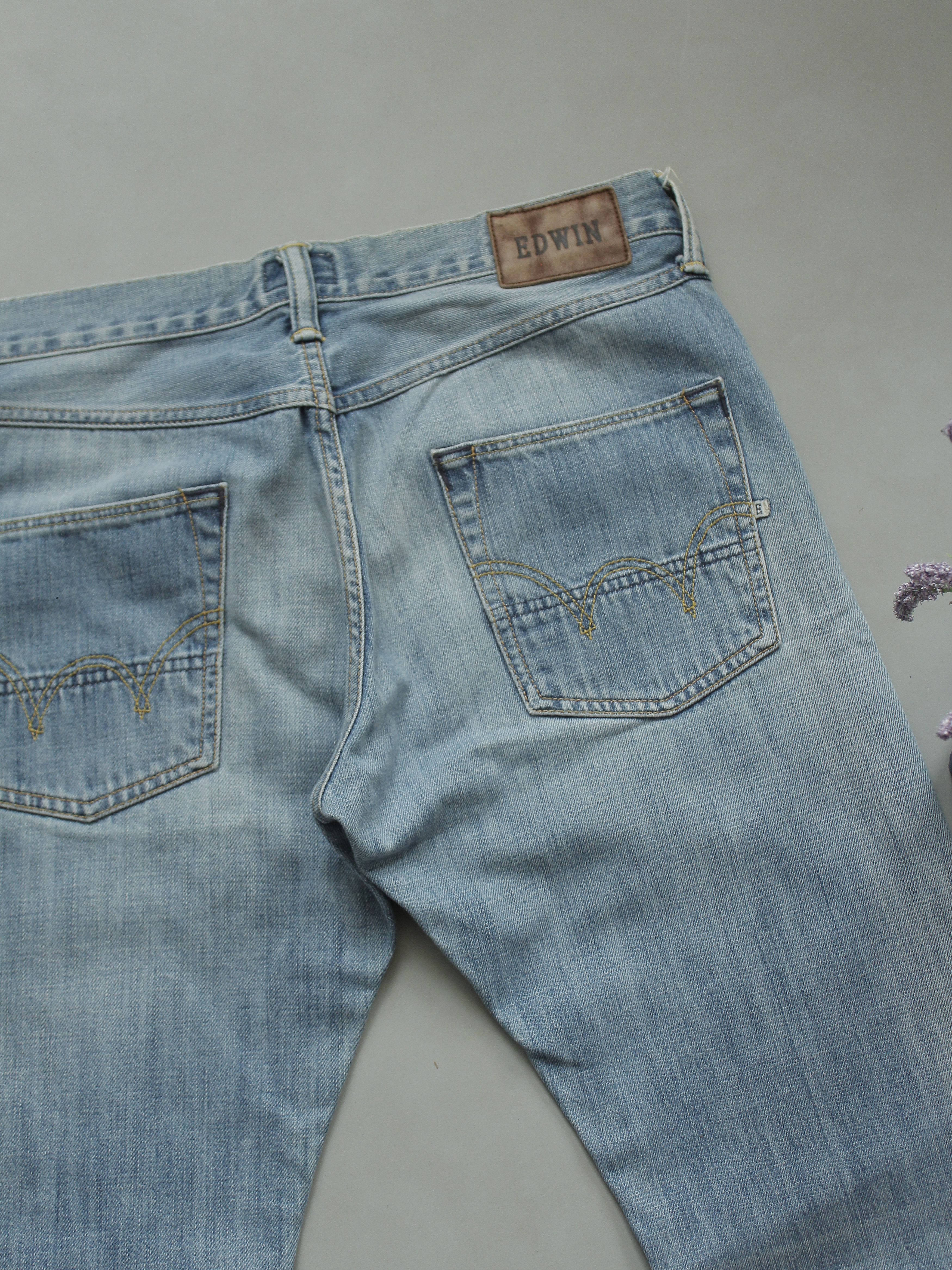 Edwin Edwin Ed-55 Light blue Denim Jeans Mens Size US 32 / EU 48 - 5 Thumbnail