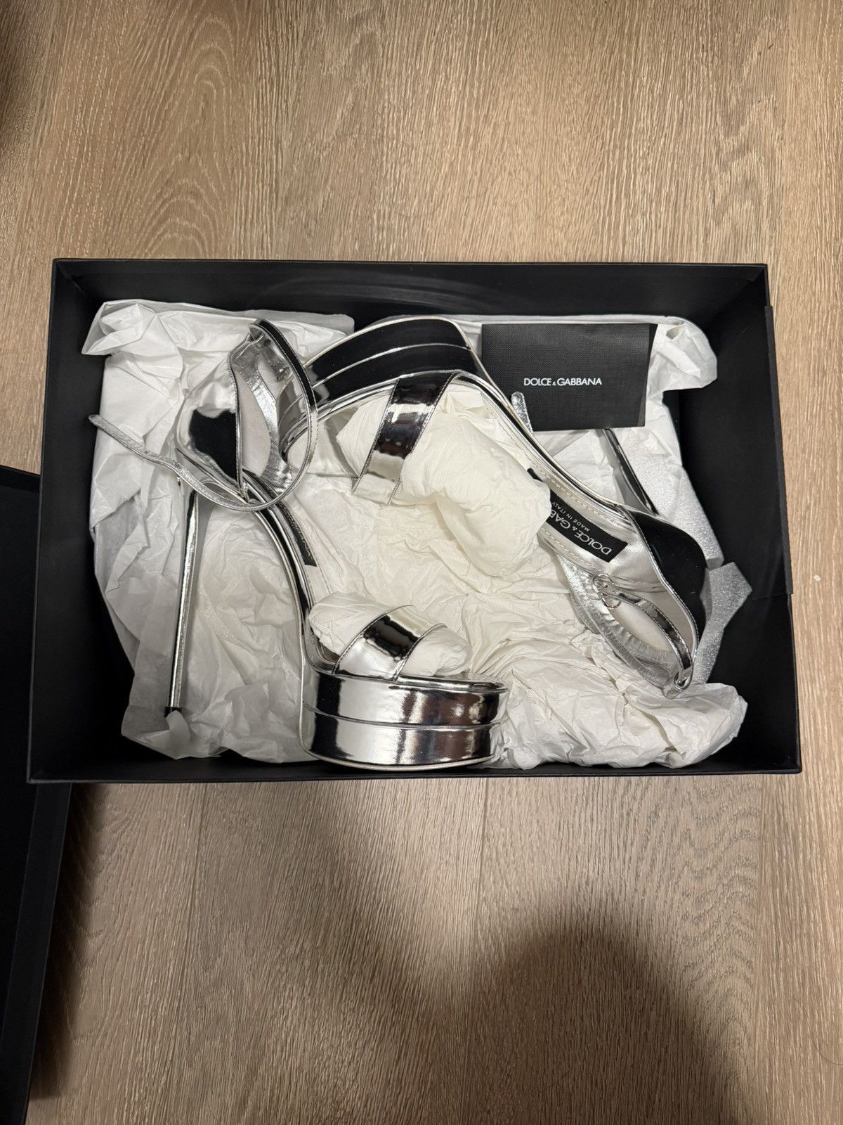 Dolce & Gabbana Dolce & Gabbana Platform Sandals Size US 9.5 / IT 39.5 - 1 Thumbnail