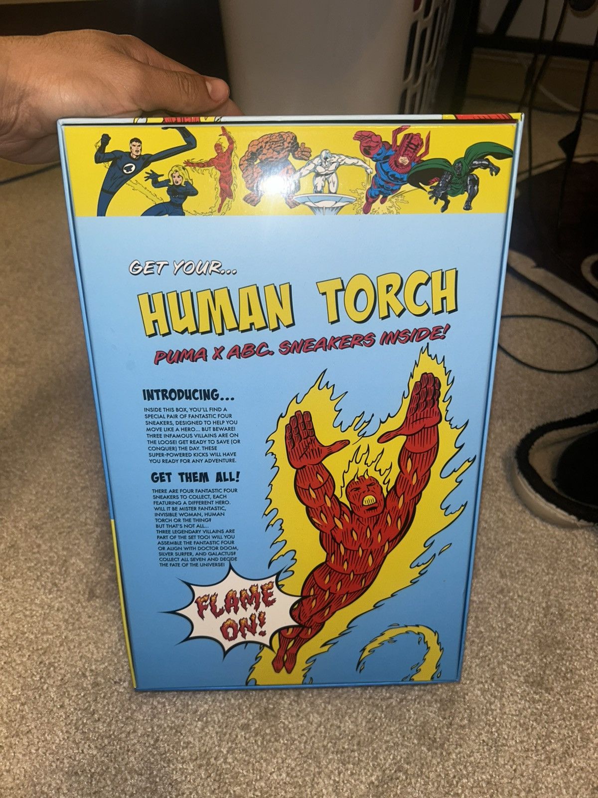 Puma Puma Abc. x Fantastic Four “Human Torch” Size US 10 / EU 43 - 9 Thumbnail