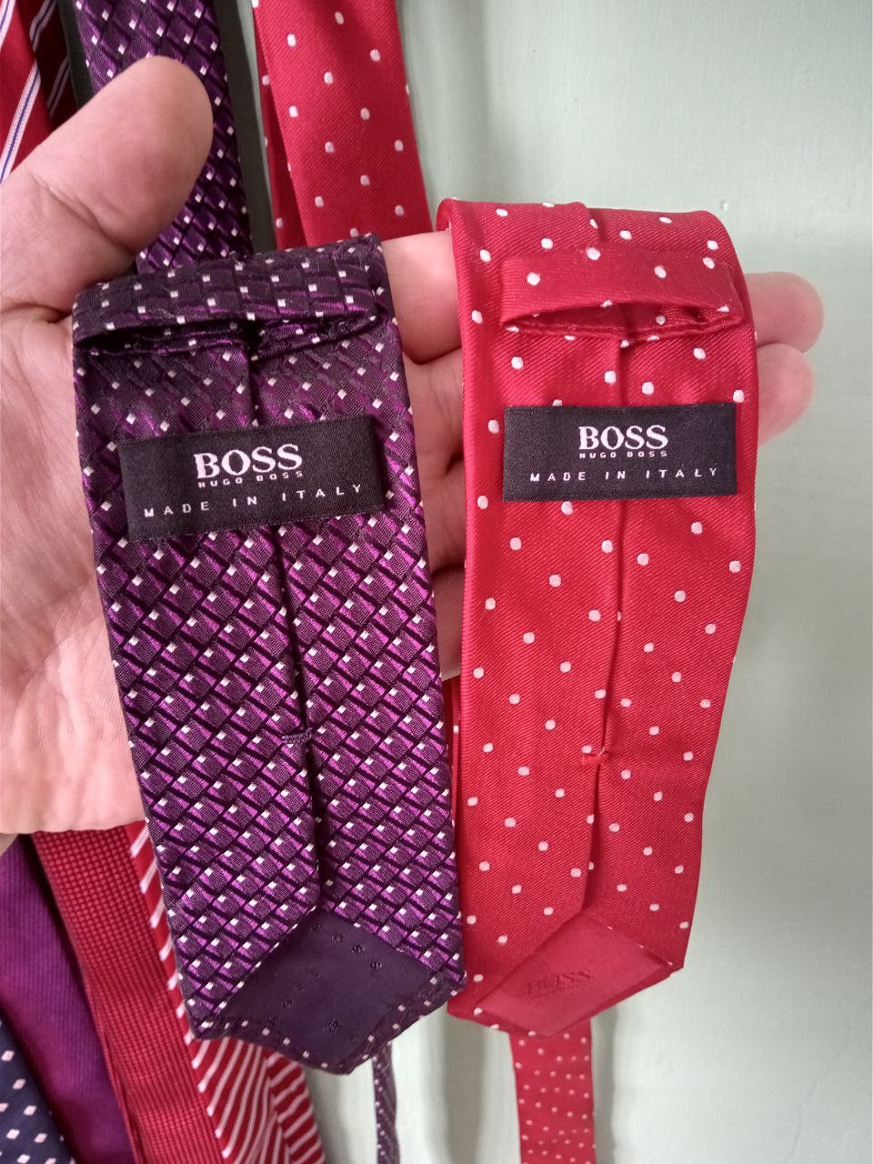 Hugo Boss Set of 11 silk ties Hugo Boss Made in Italy Size ONE SIZE - 10 Thumbnail