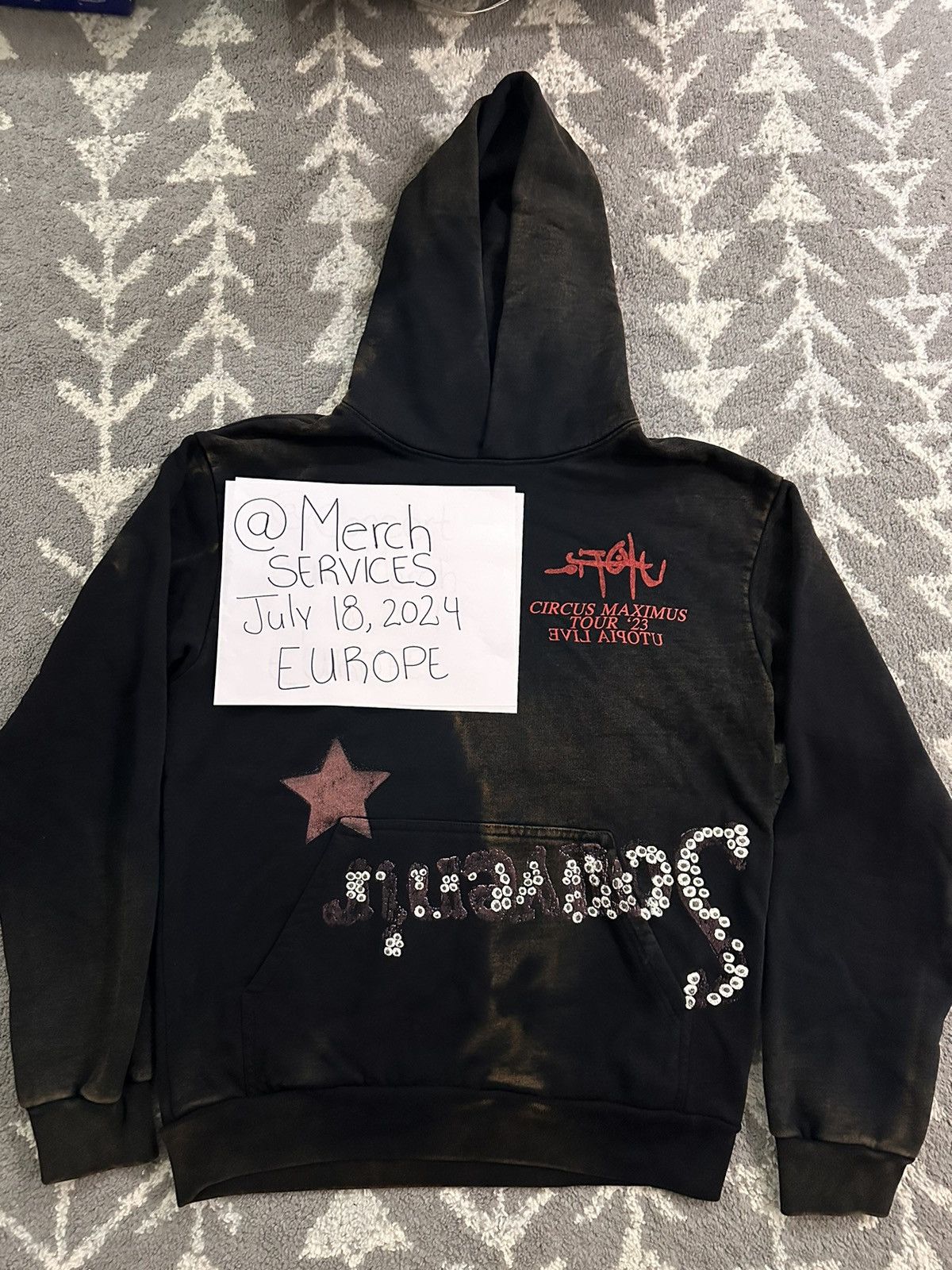 Travis Scott EUROPE TRAVIS SCOTT MERCH Size US M / EU 48-50 / 2 - 7 Thumbnail