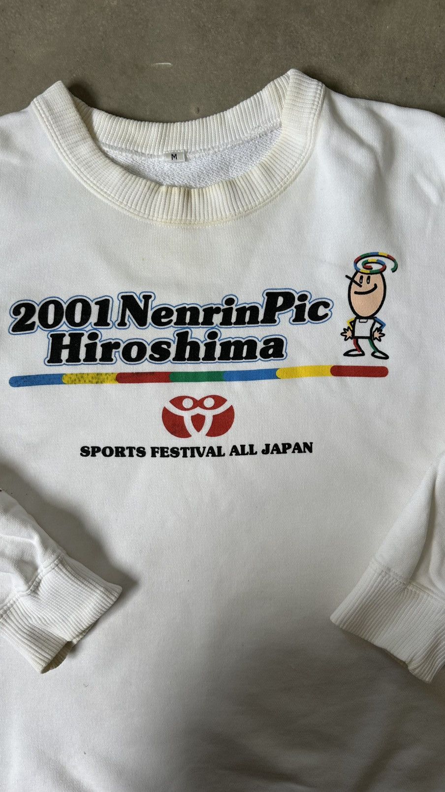 Japanese Brand VINTAGE 2001 NENRINPIC HIROSHIMA SPORT FESTIVAL SWEATSHIRT Size US M / EU 48-50 / 2 - 2 Thumbnail